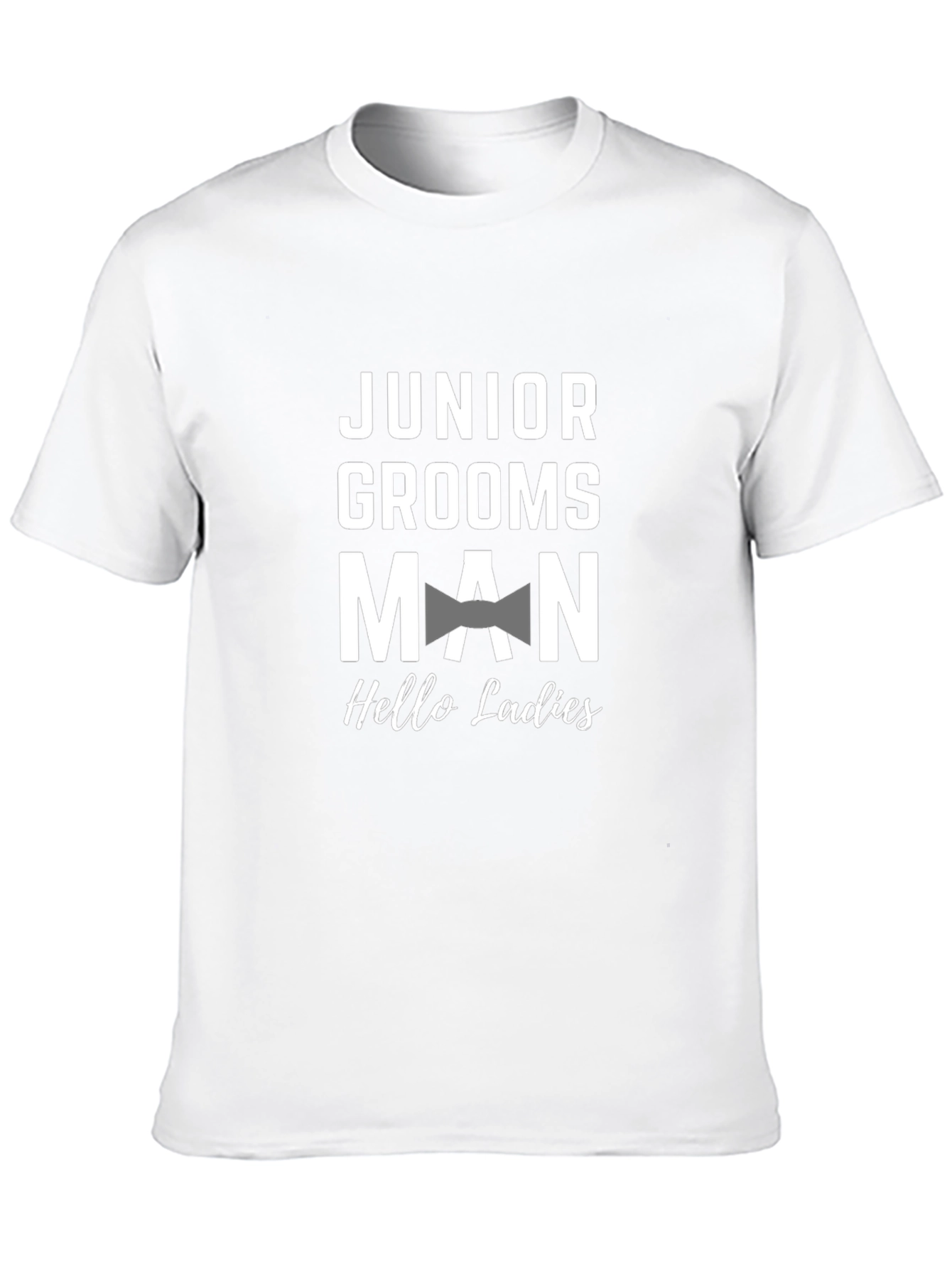 Junior Groomsman T-Shirt - Hello Ladies Wedding Attire