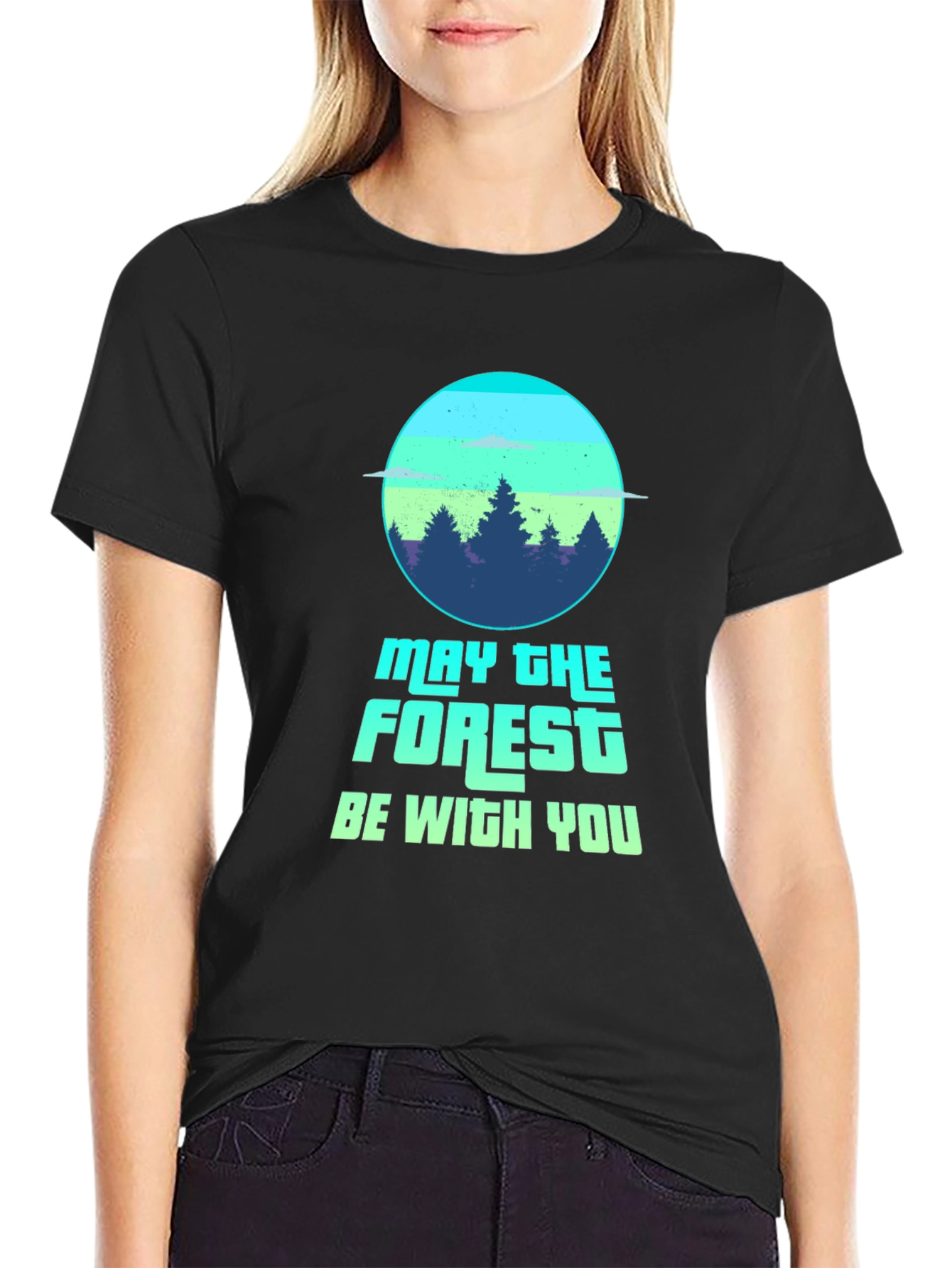 May The Forest Be With You Graphic Tee