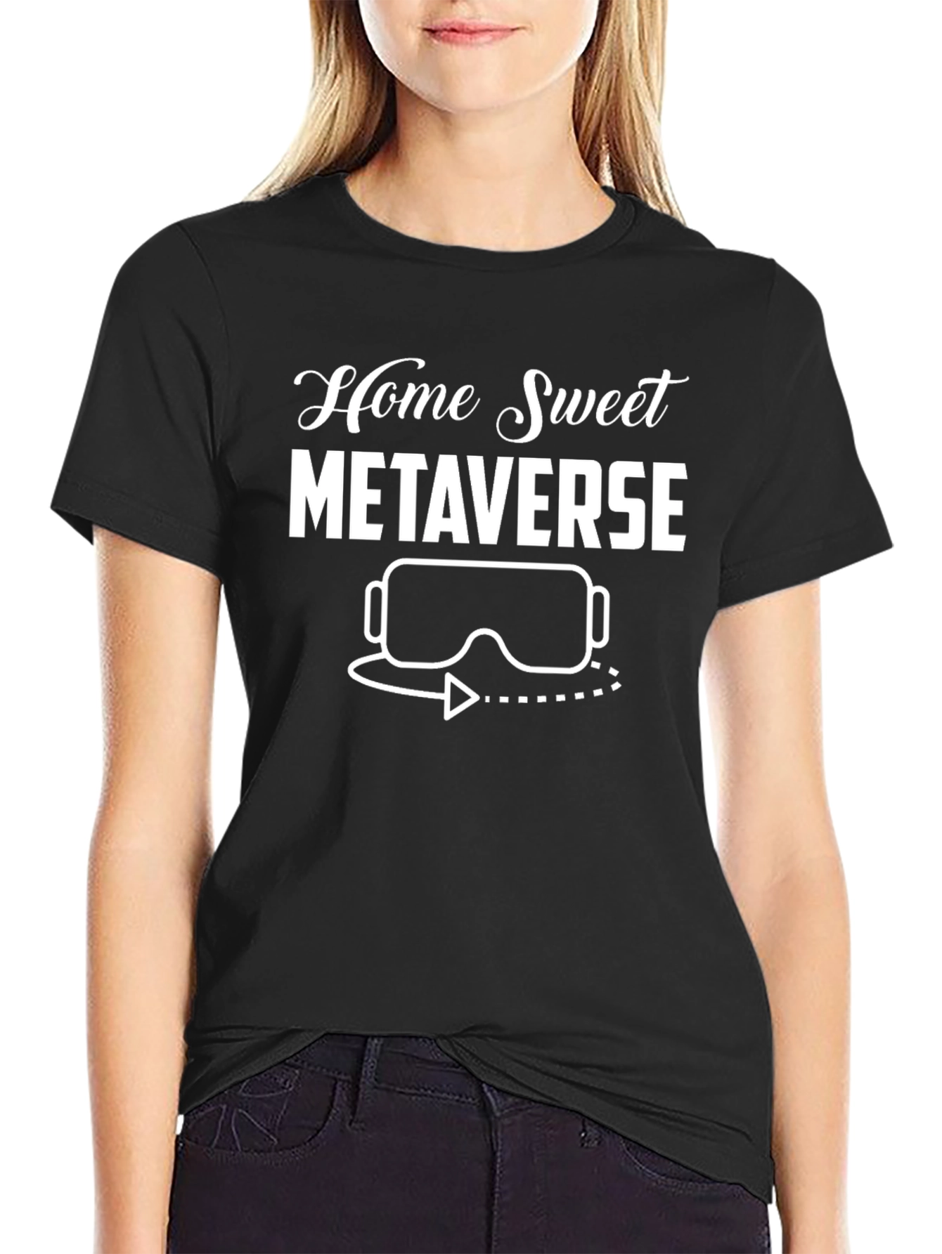 Home Sweet Metaverse T-Shirt - VR Gamer Tee