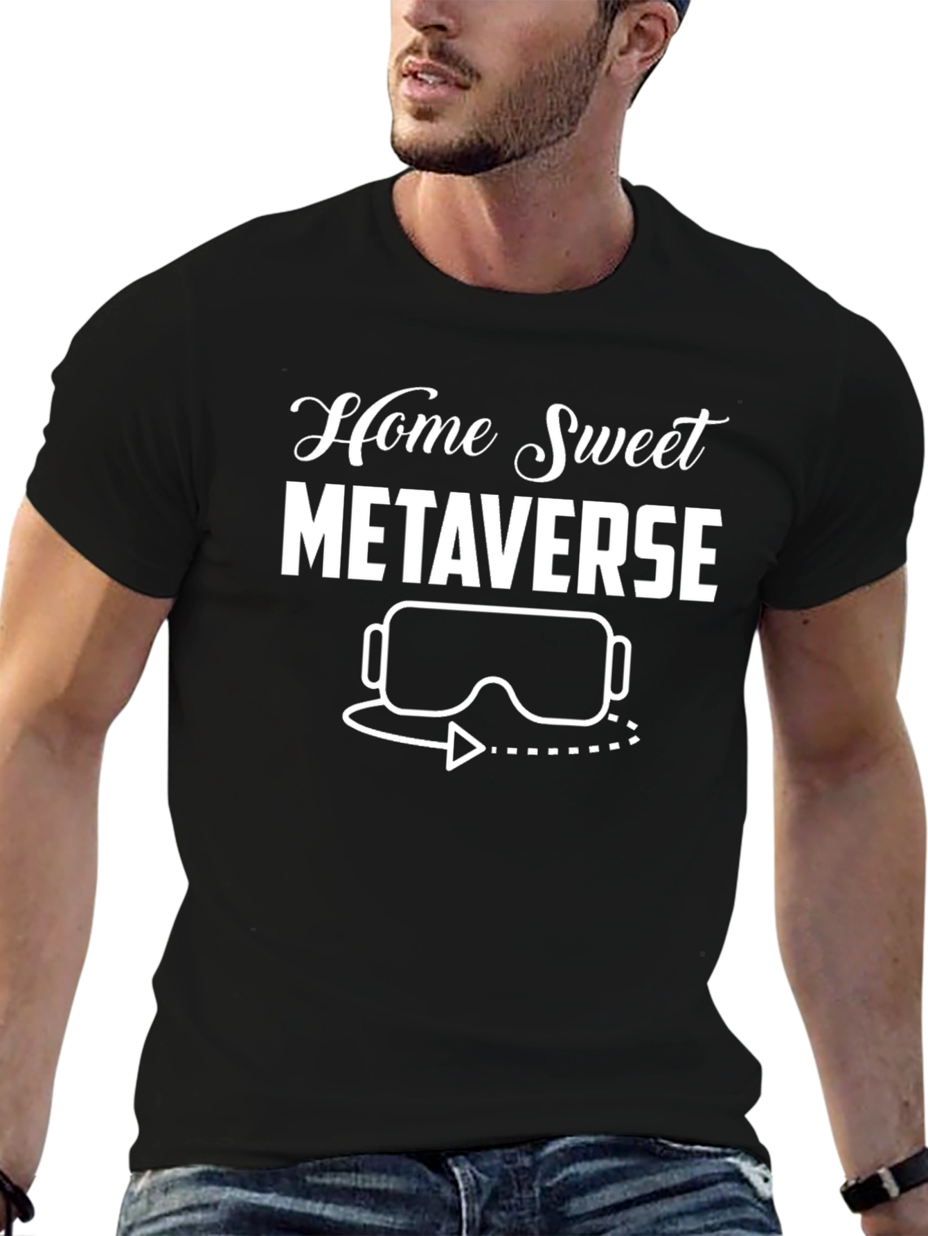 Home Sweet Metaverse T-Shirt - VR Gamer Tee