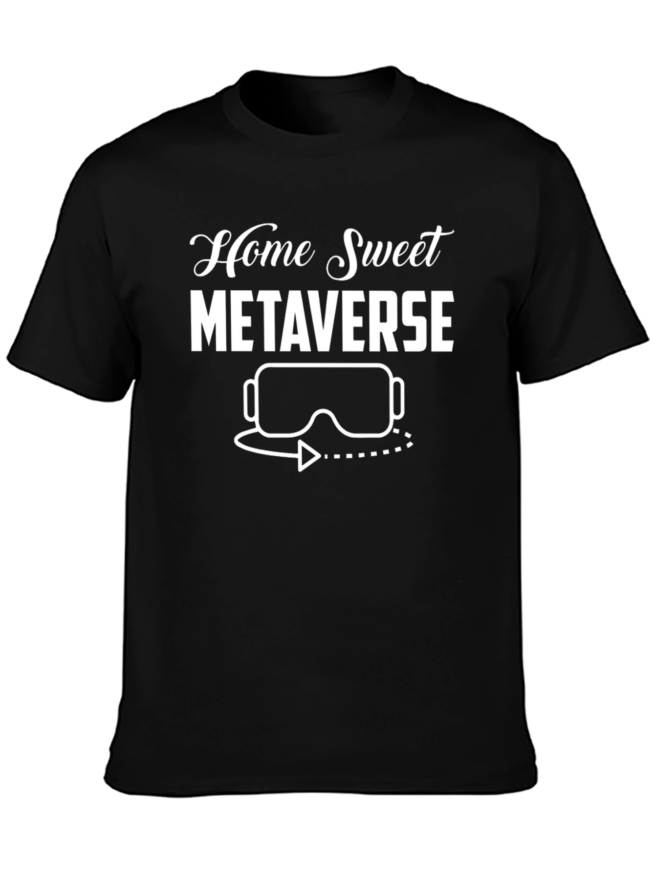 Home Sweet Metaverse T-Shirt - VR Gamer Tee