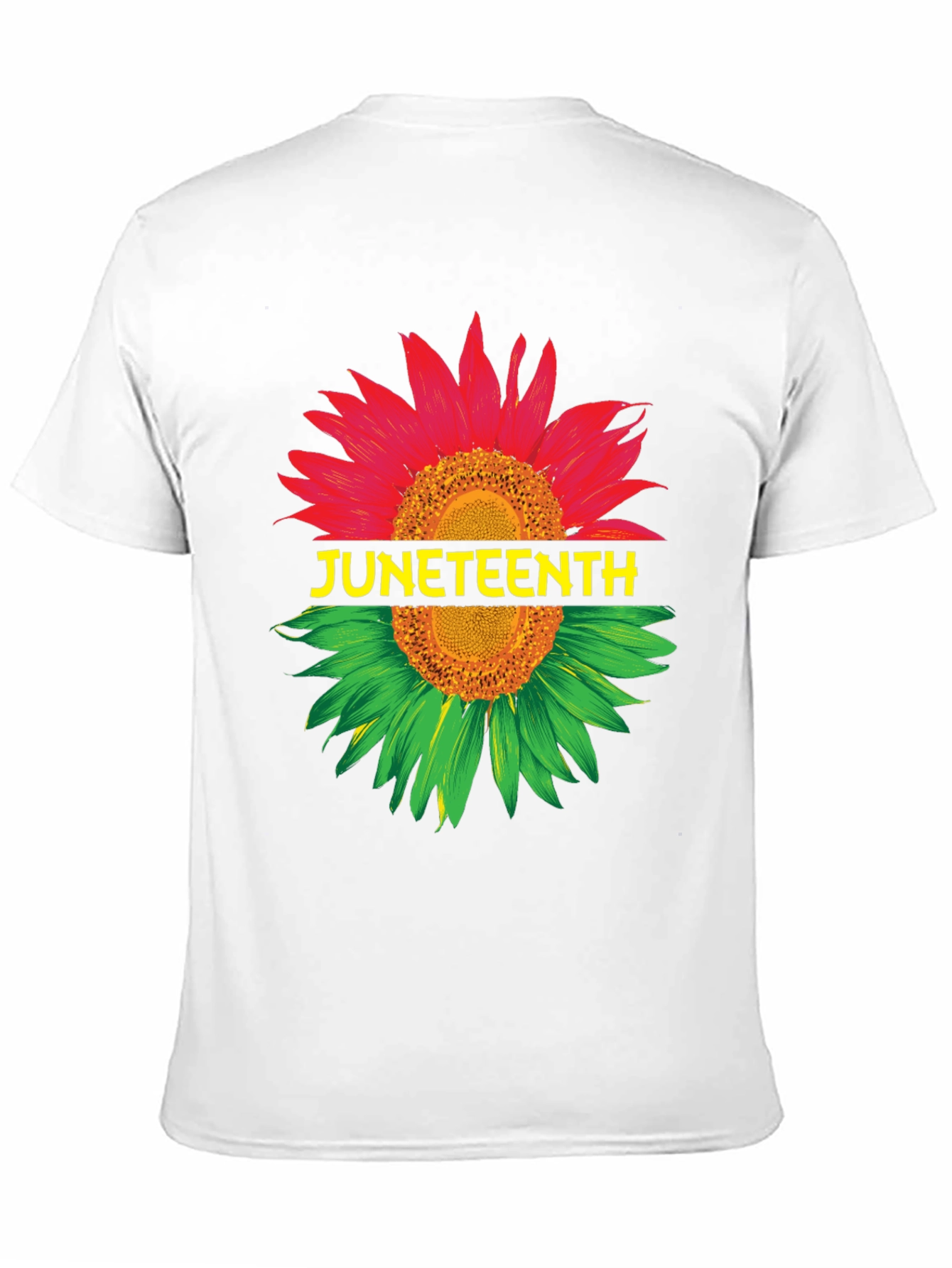 Juneteenth Sunflower Graphic T-Shirt - Freedom Day Tee