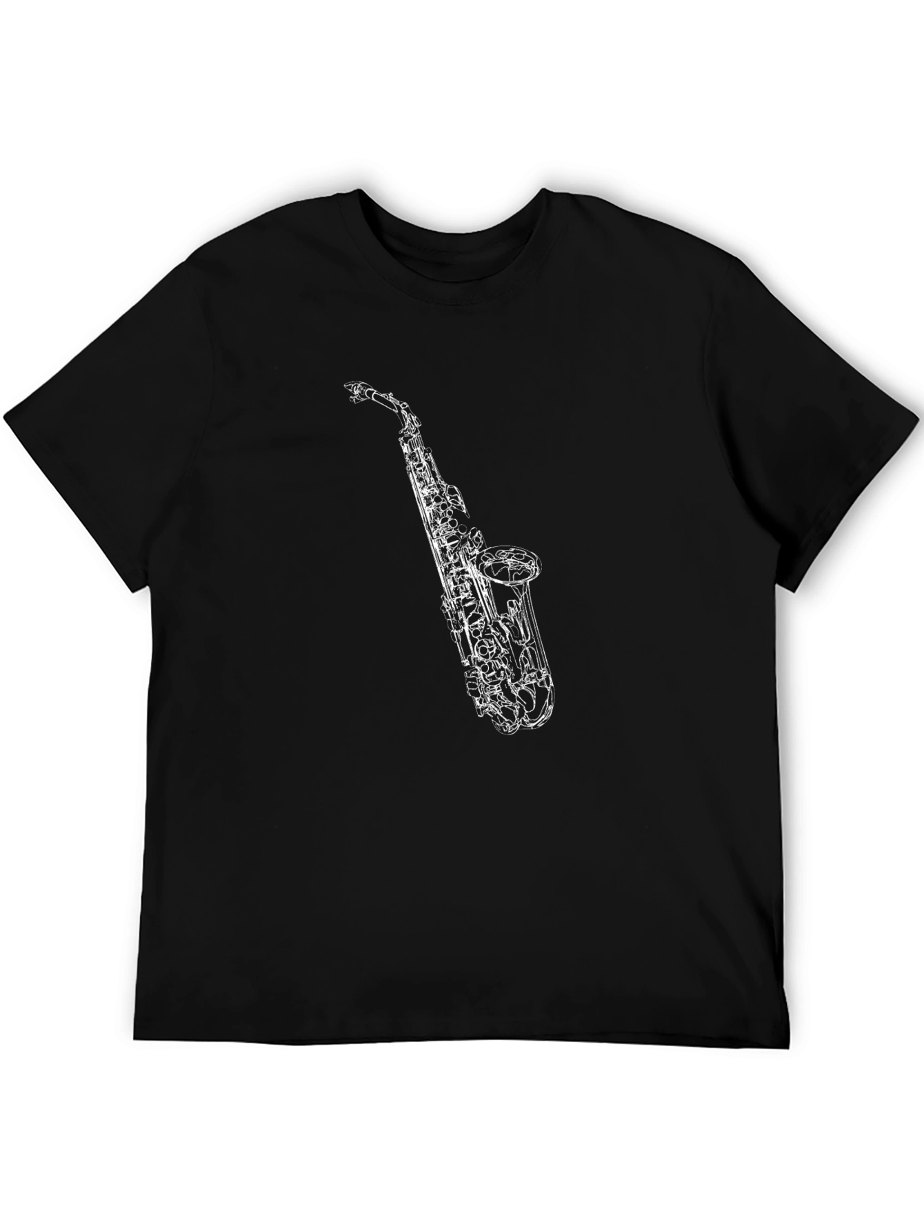 Saxophone Graphic T-Shirt - Musician Style