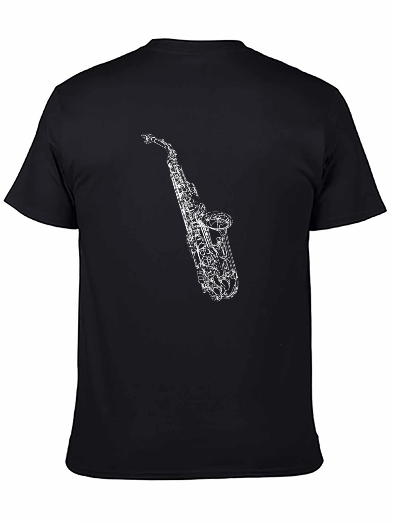 Saxophone Graphic T-Shirt - Musician Style