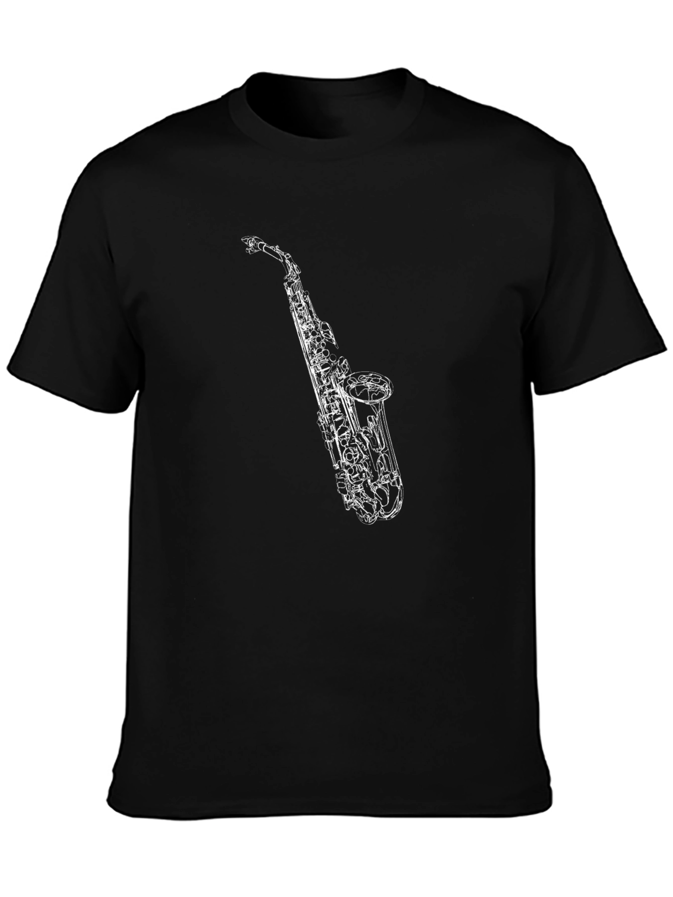 Saxophone Graphic T-Shirt - Musician Style