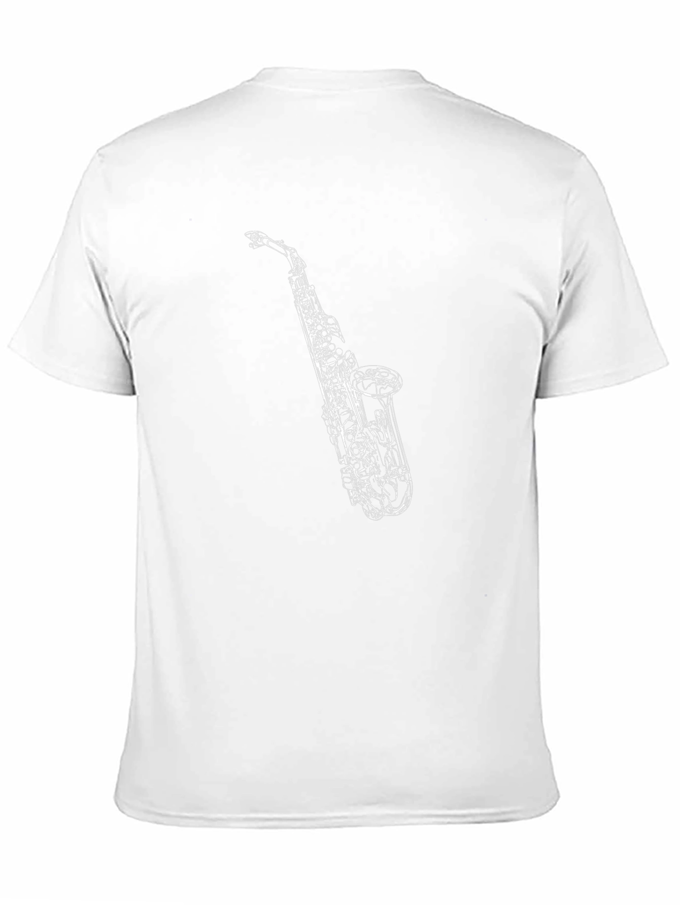Saxophone Graphic T-Shirt - Musician Style