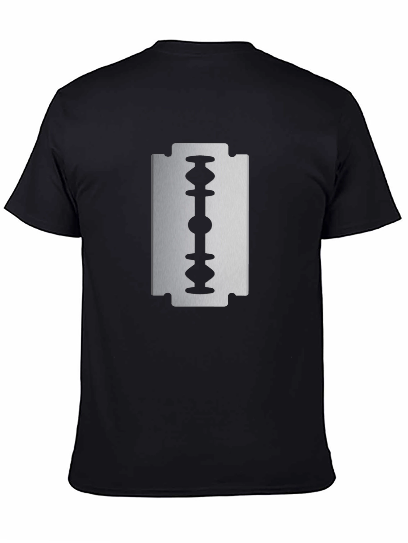 Razor Blade Graphic Tee - Edgy Style