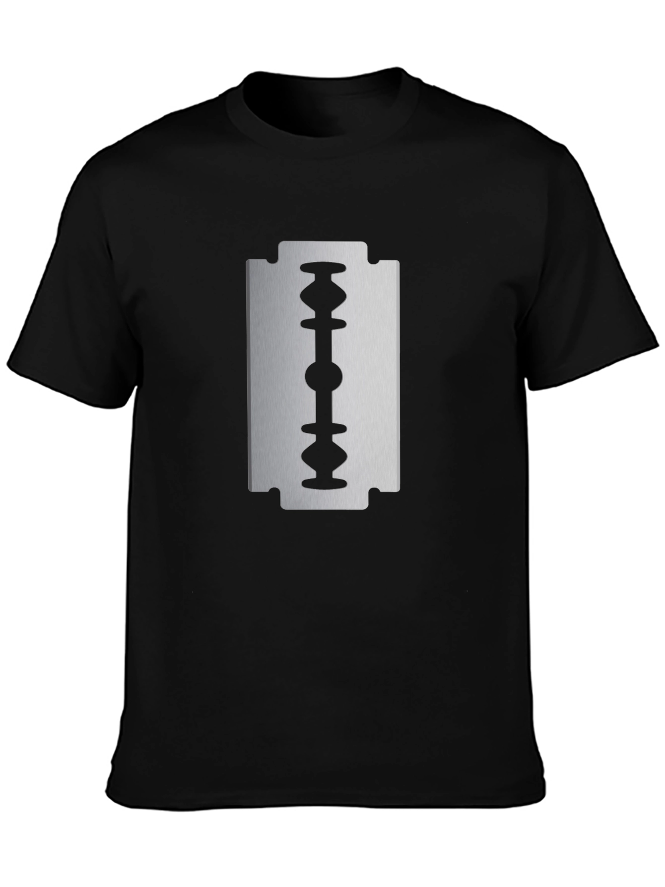 Razor Blade Graphic Tee - Edgy Style