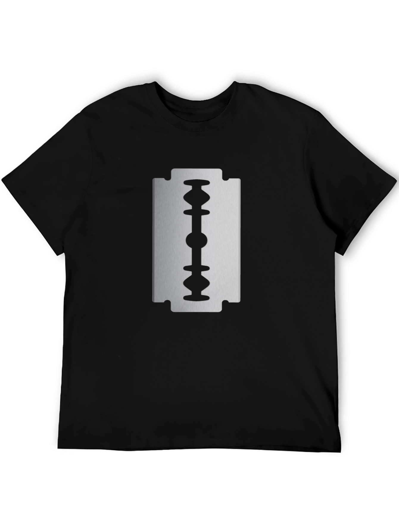 Razor Blade Graphic Tee - Edgy Style