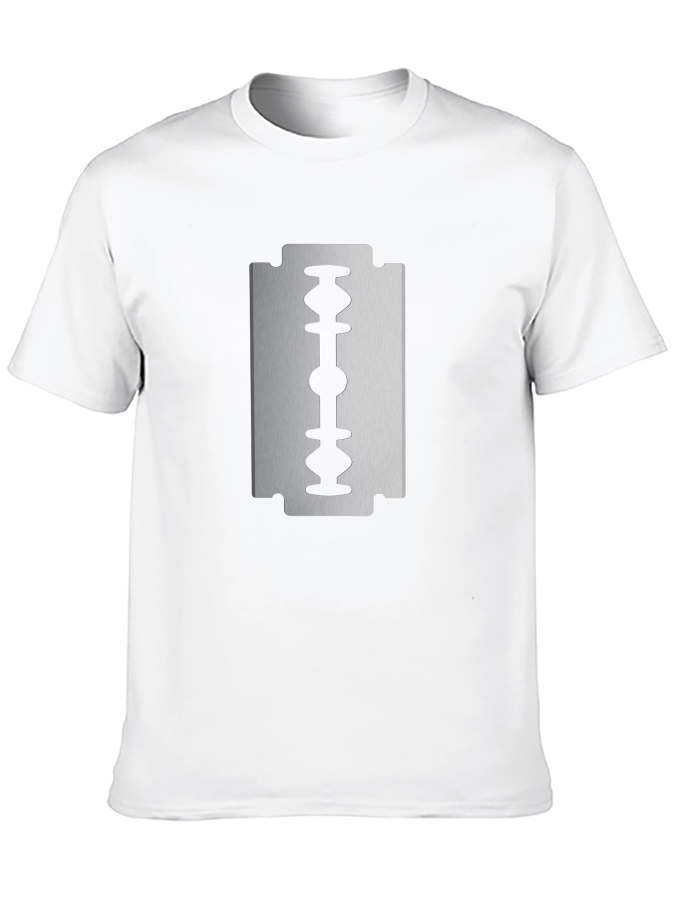 Razor Blade Graphic Tee - Edgy Style