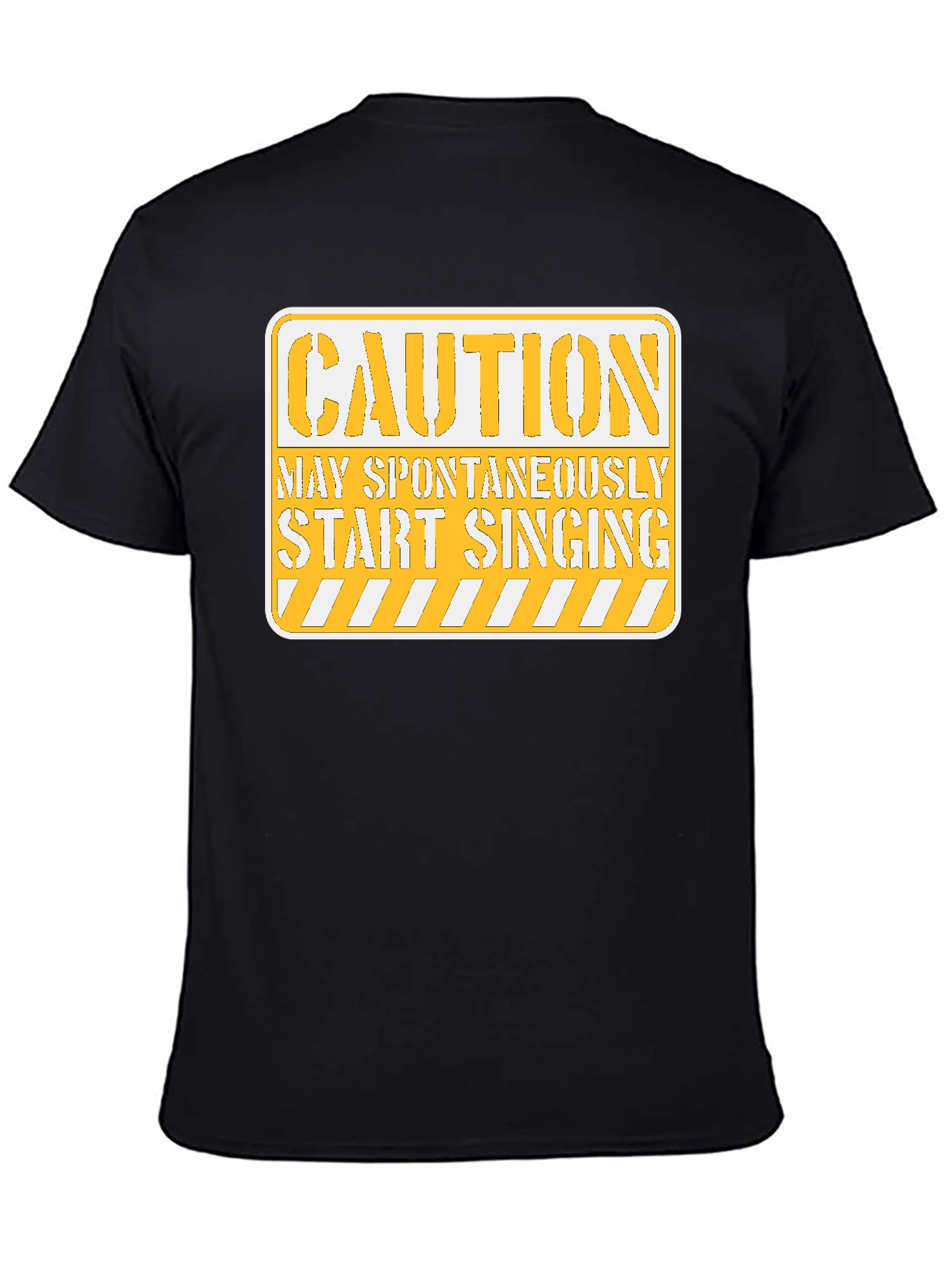 Caution May Spontaneously Start Singing T-Shirt