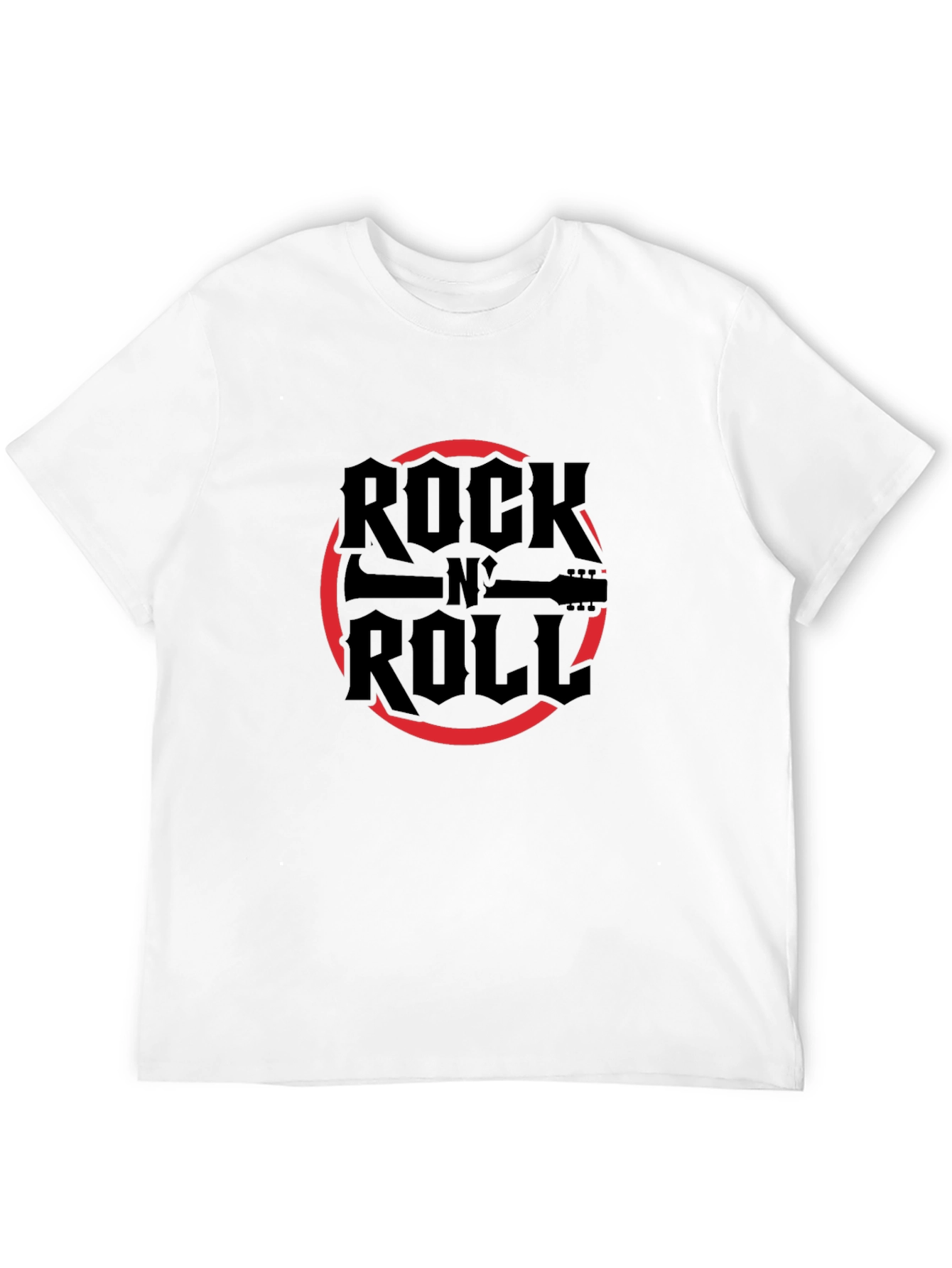 Rock N Roll Graphic Print Tee