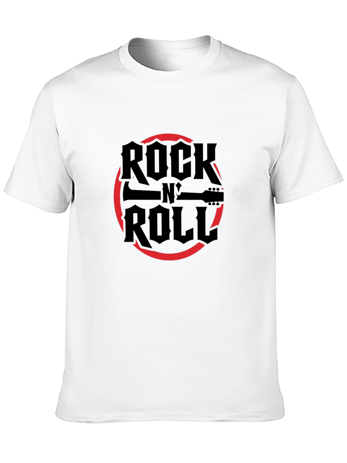Rock N Roll Graphic Print Tee