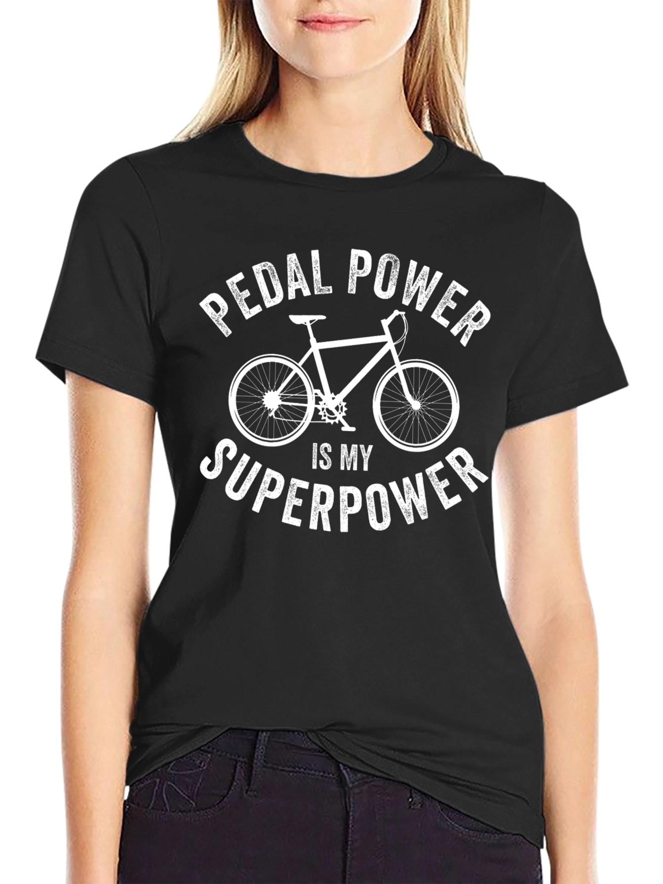 Pedal Power is My Superpower T-Shirt