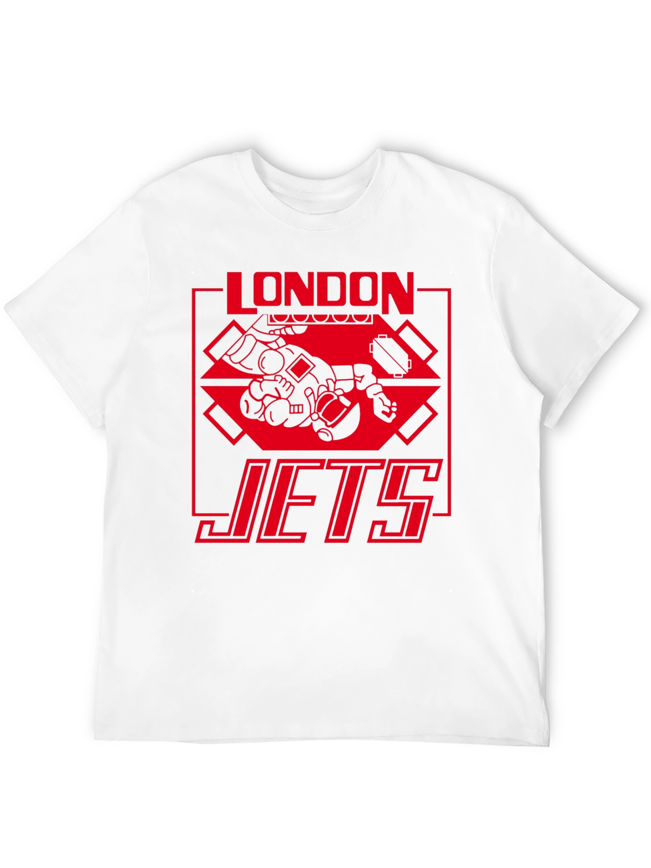 London Jets Graphic T-Shirt - Black Tee