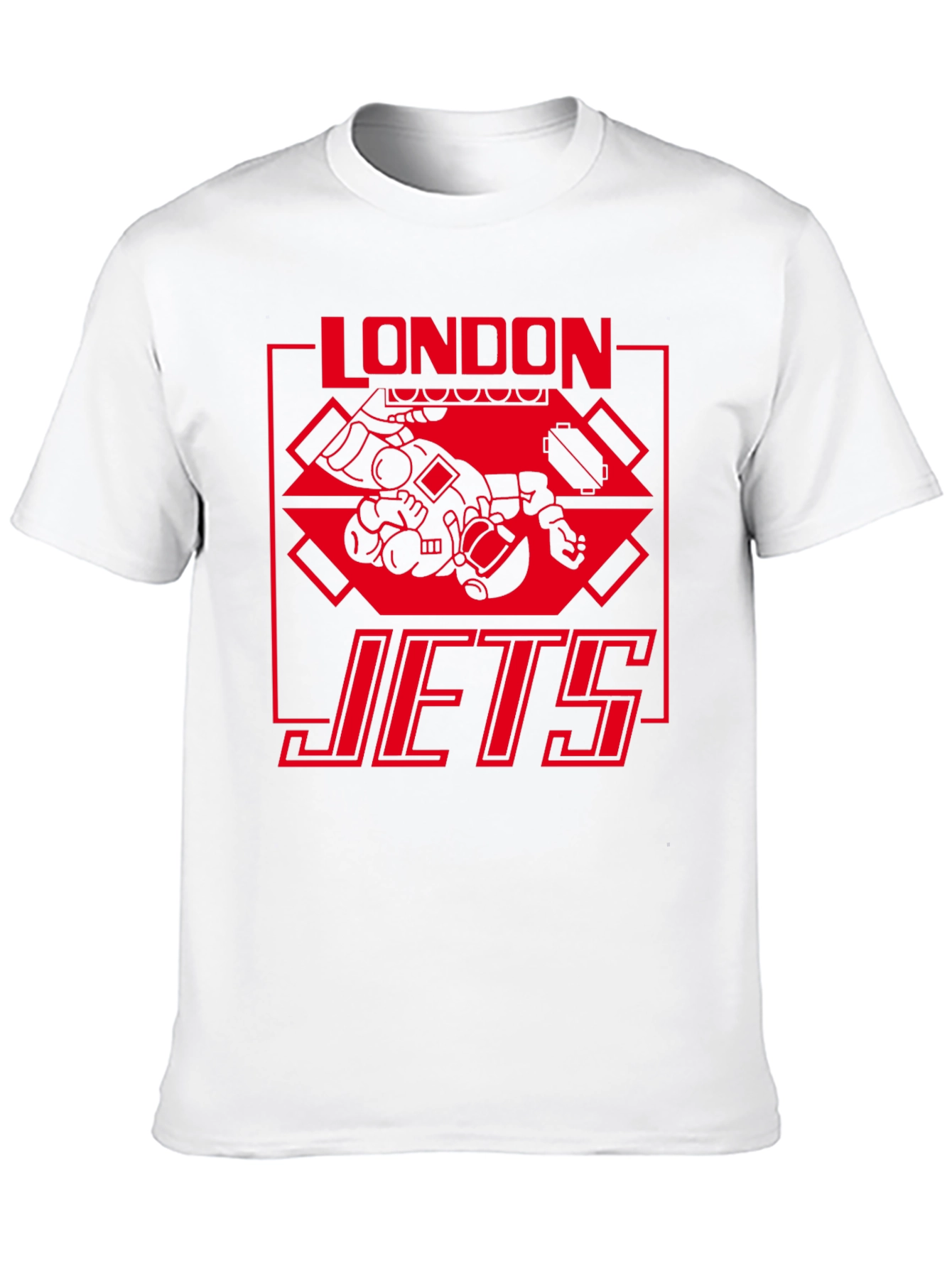 London Jets Graphic T-Shirt - Black Tee