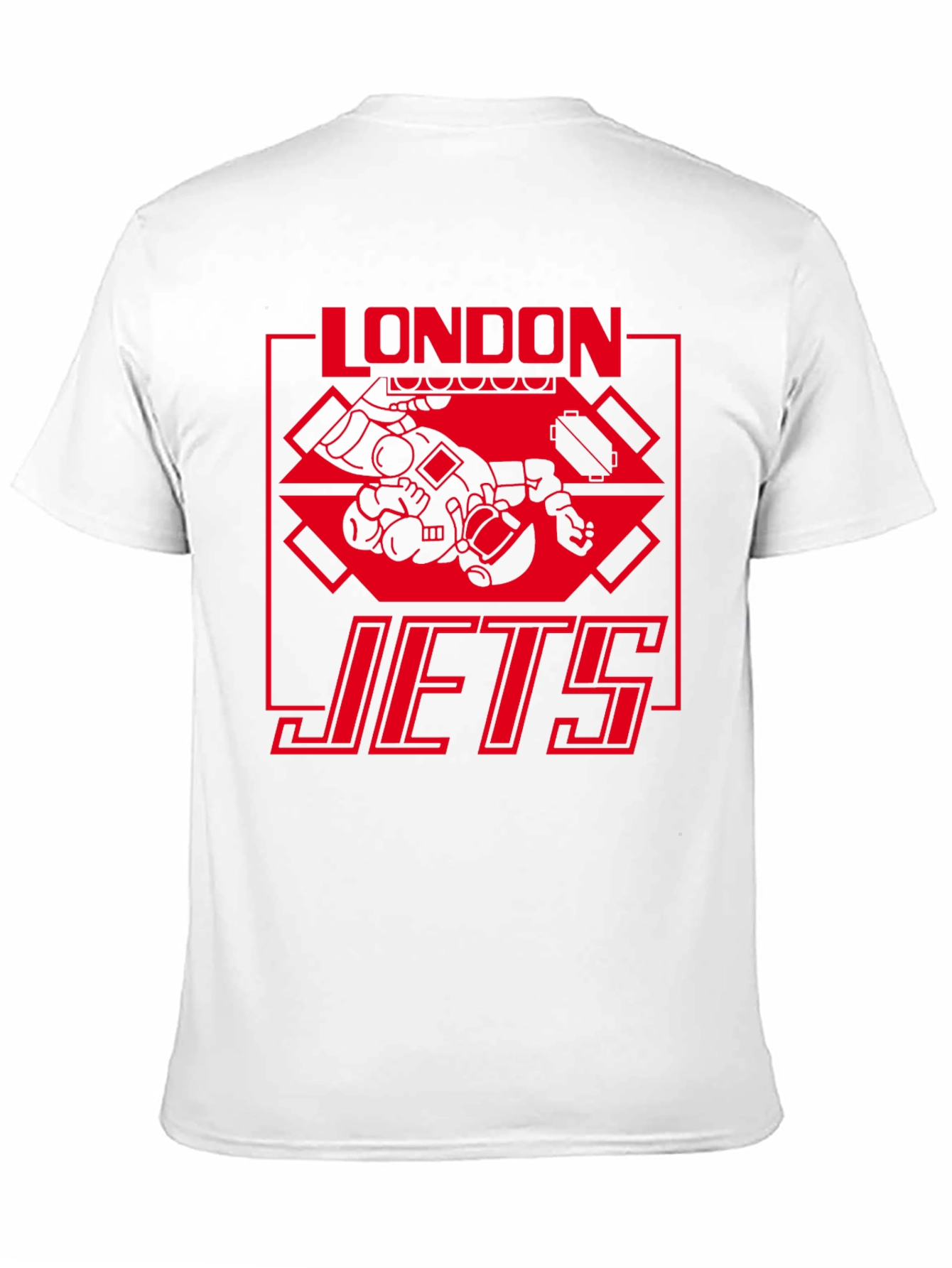 London Jets Graphic T-Shirt - Black Tee