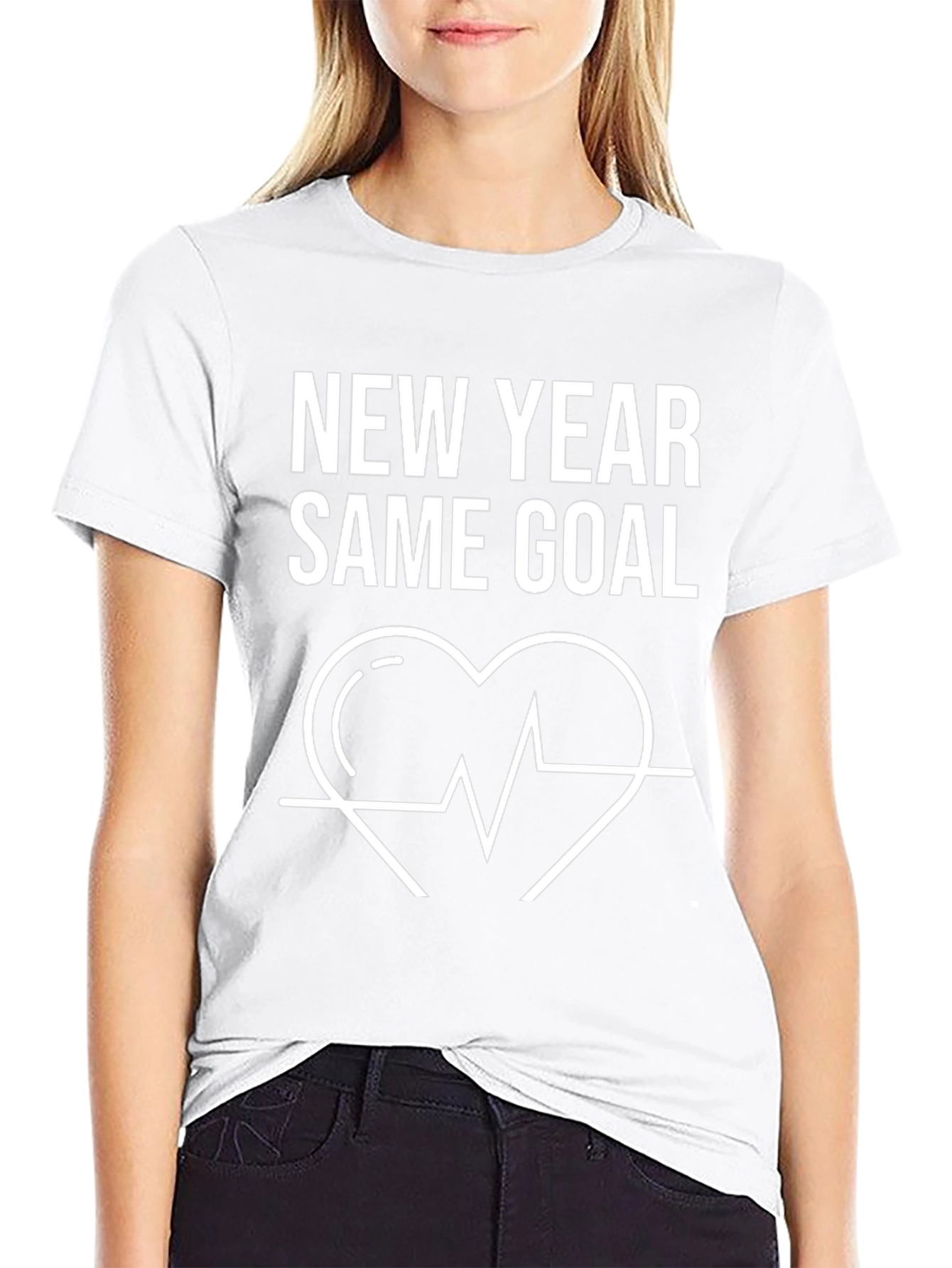 New Year Same Goal Graphic T-Shirt