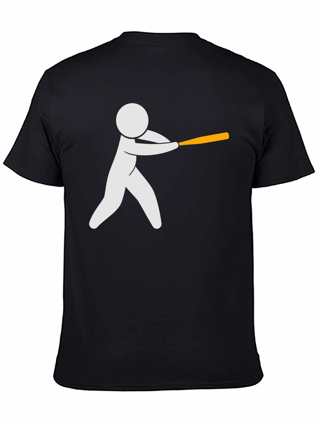 Batter Up! Stick Figure Baseball T-Shirt