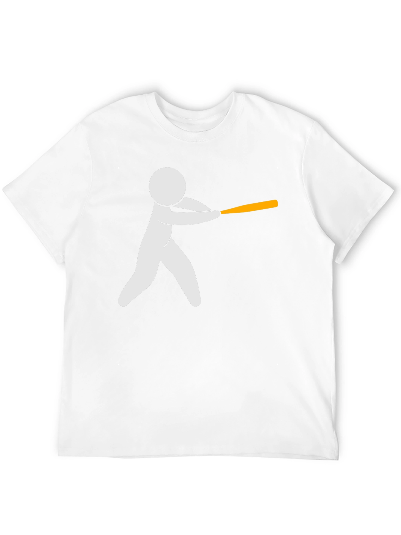 Batter Up! Stick Figure Baseball T-Shirt