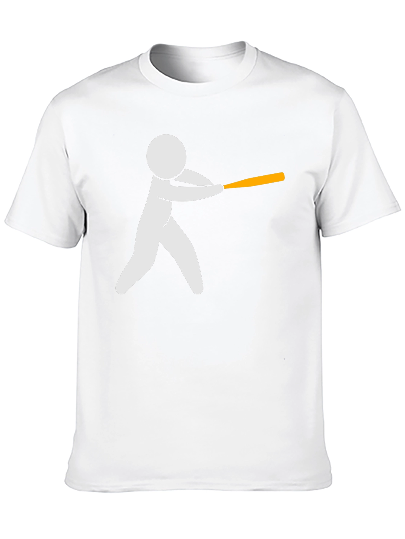 Batter Up! Stick Figure Baseball T-Shirt