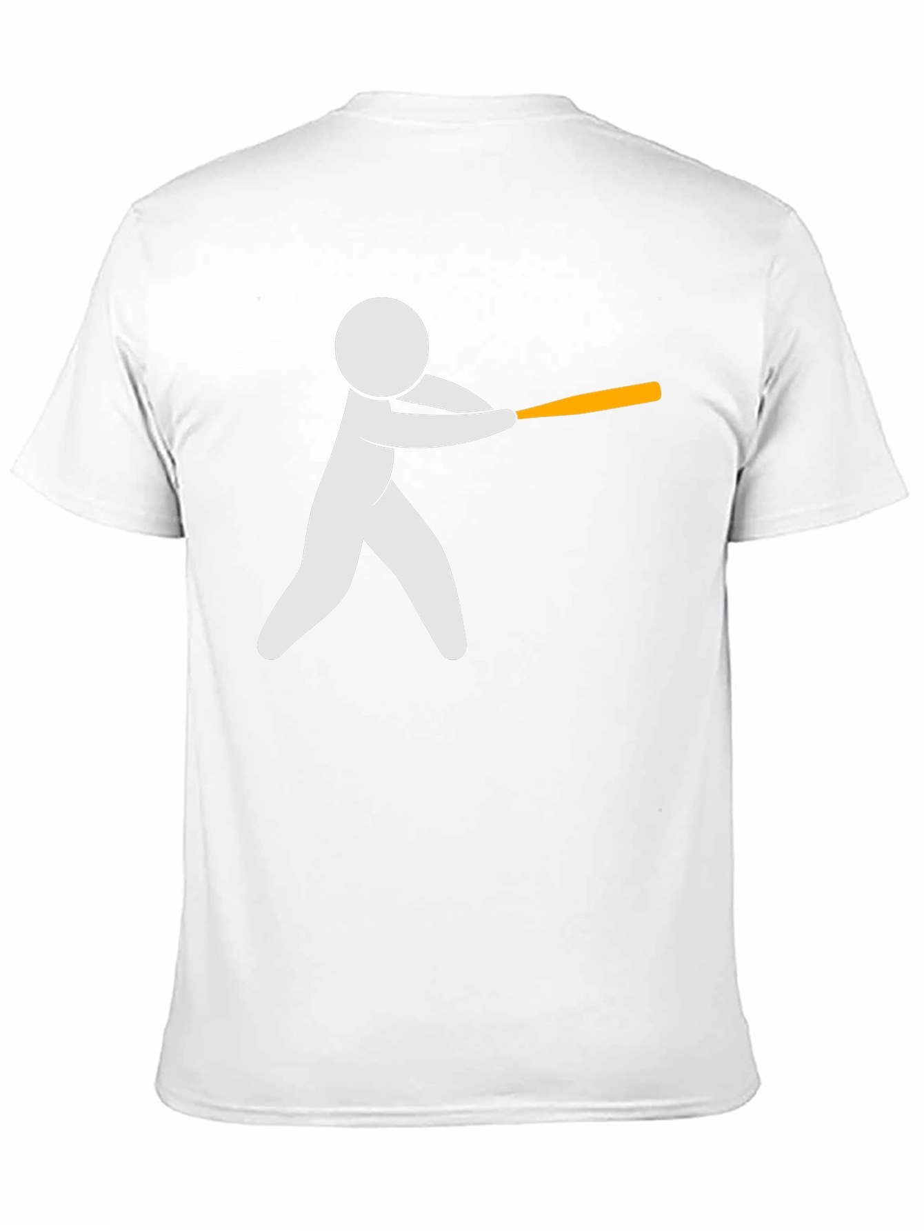 Batter Up! Stick Figure Baseball T-Shirt