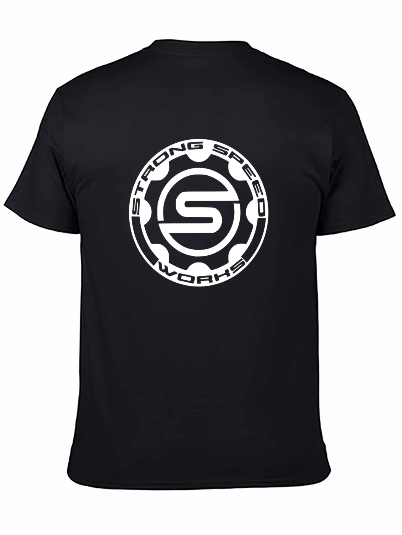 Strong Speed Works Graphic T-Shirt - Black