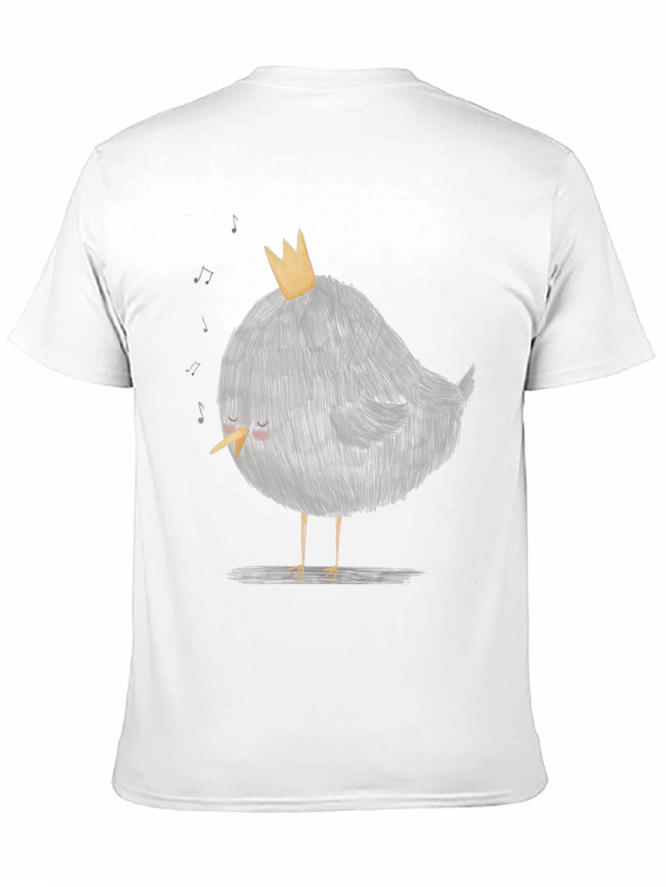 Cute Bird T-Shirt -  Sleeping King of Song