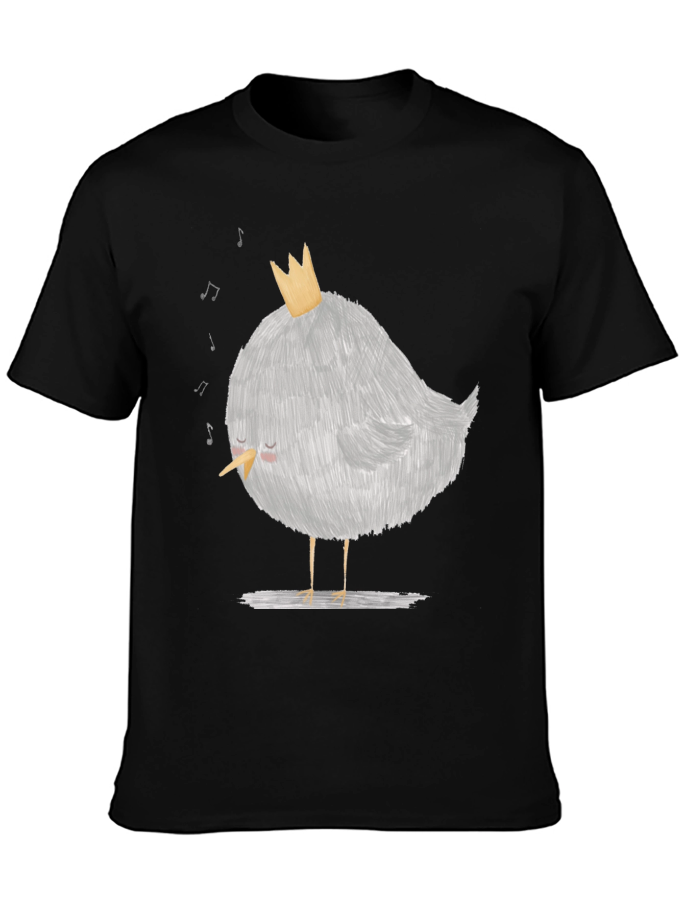 Cute Bird T-Shirt -  Sleeping King of Song