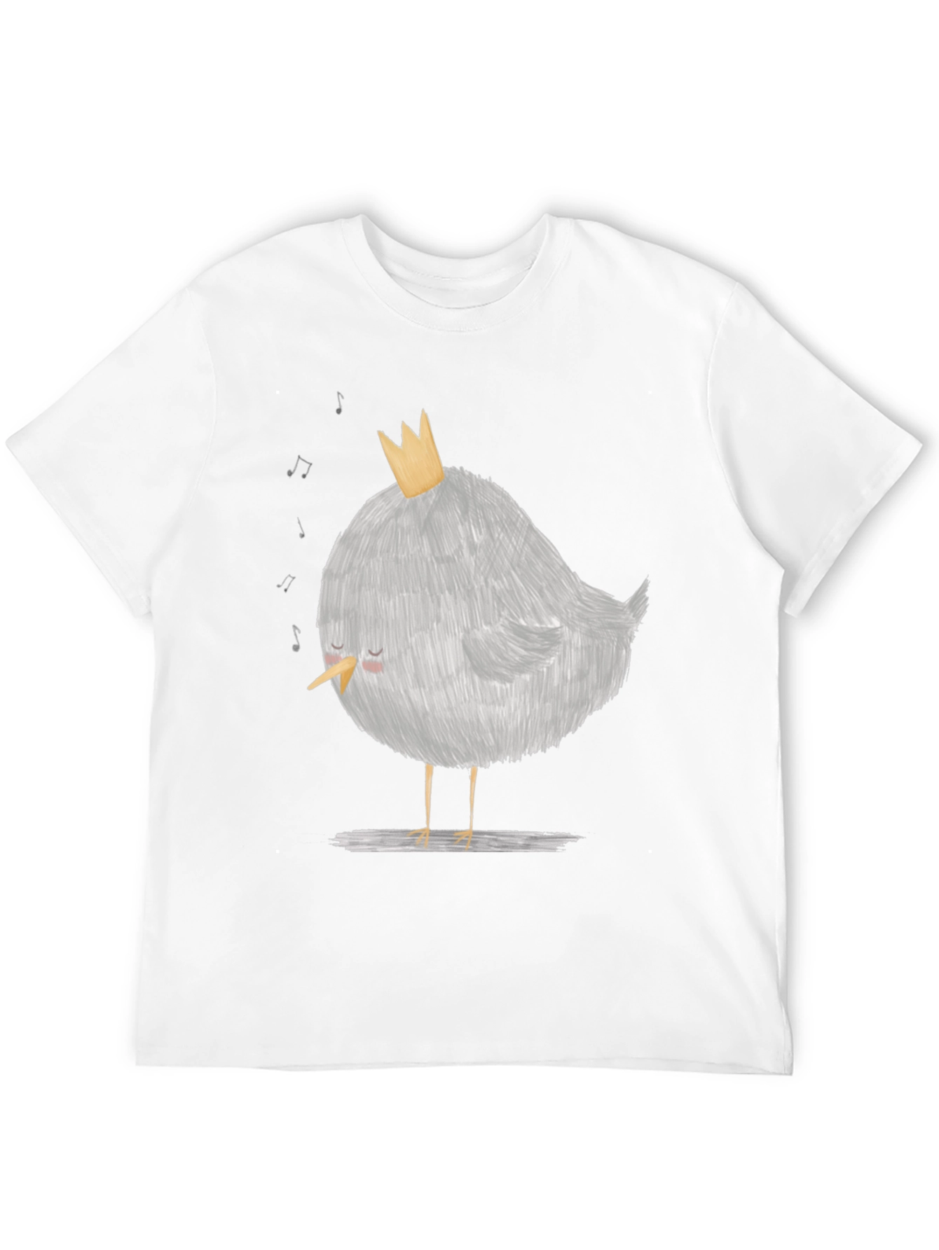Cute Bird T-Shirt -  Sleeping King of Song