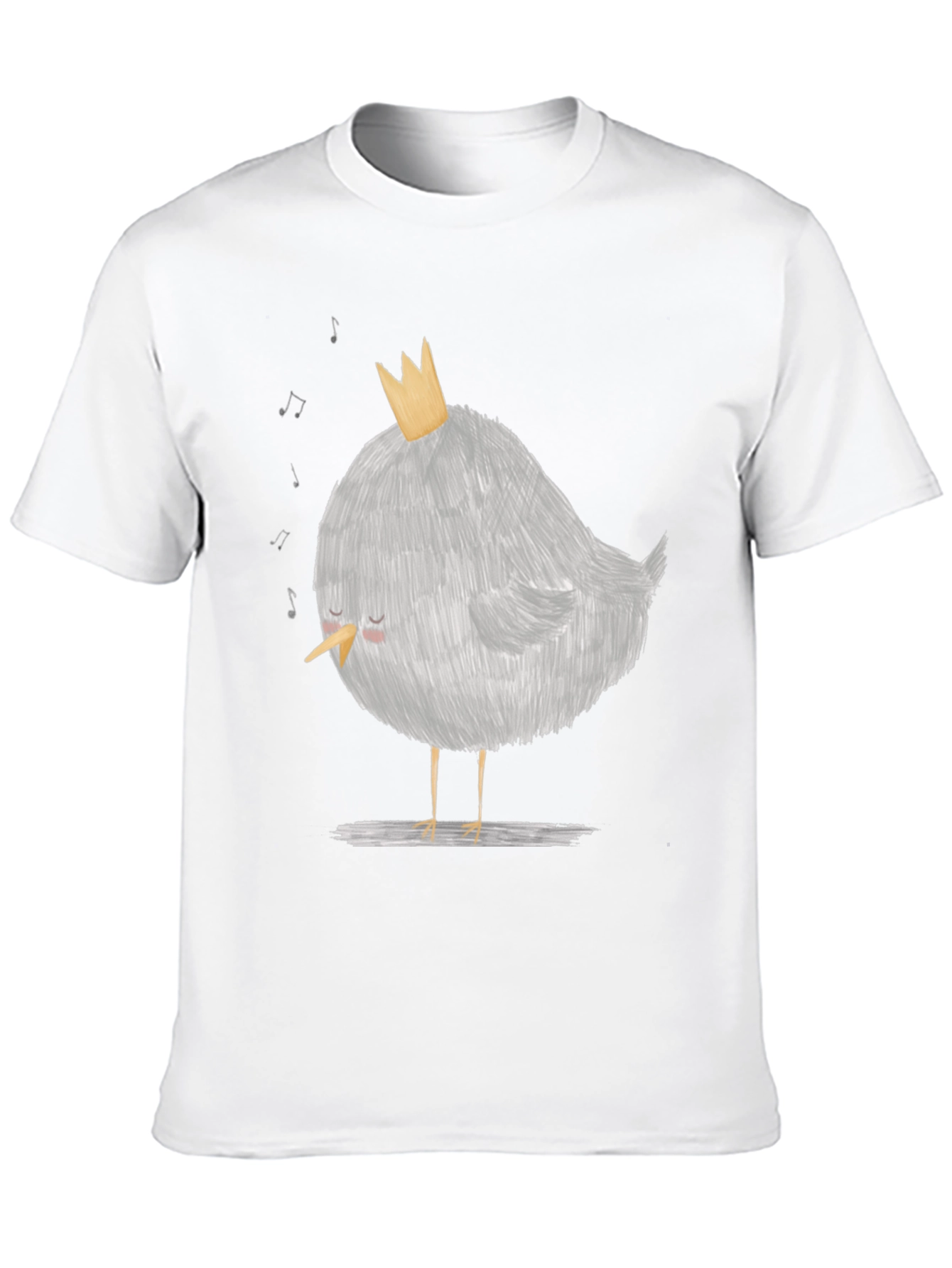 Cute Bird T-Shirt -  Sleeping King of Song