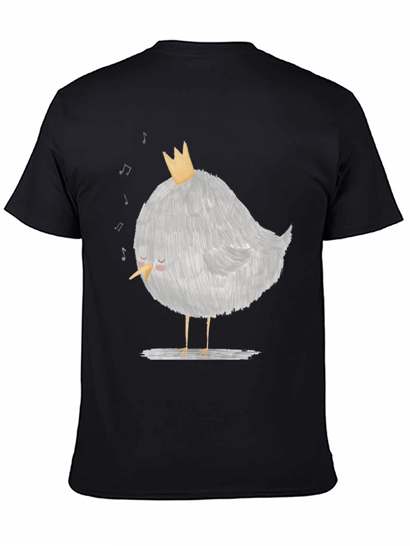 Cute Bird T-Shirt -  Sleeping King of Song