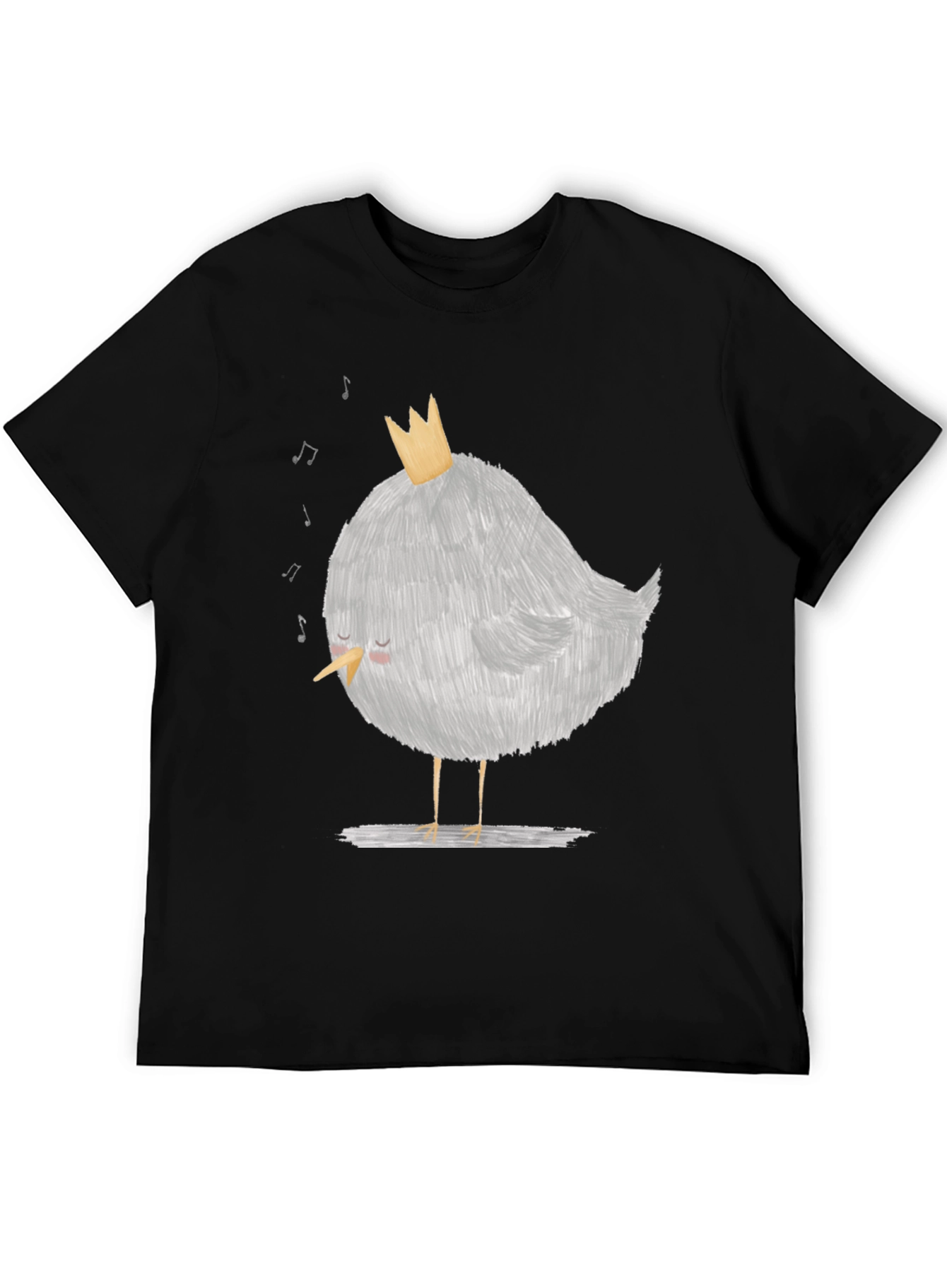 Cute Bird T-Shirt -  Sleeping King of Song