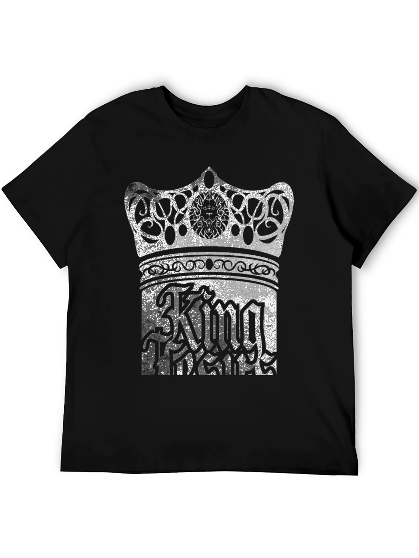 King Throne Graphic Tee - Black T-Shirt
