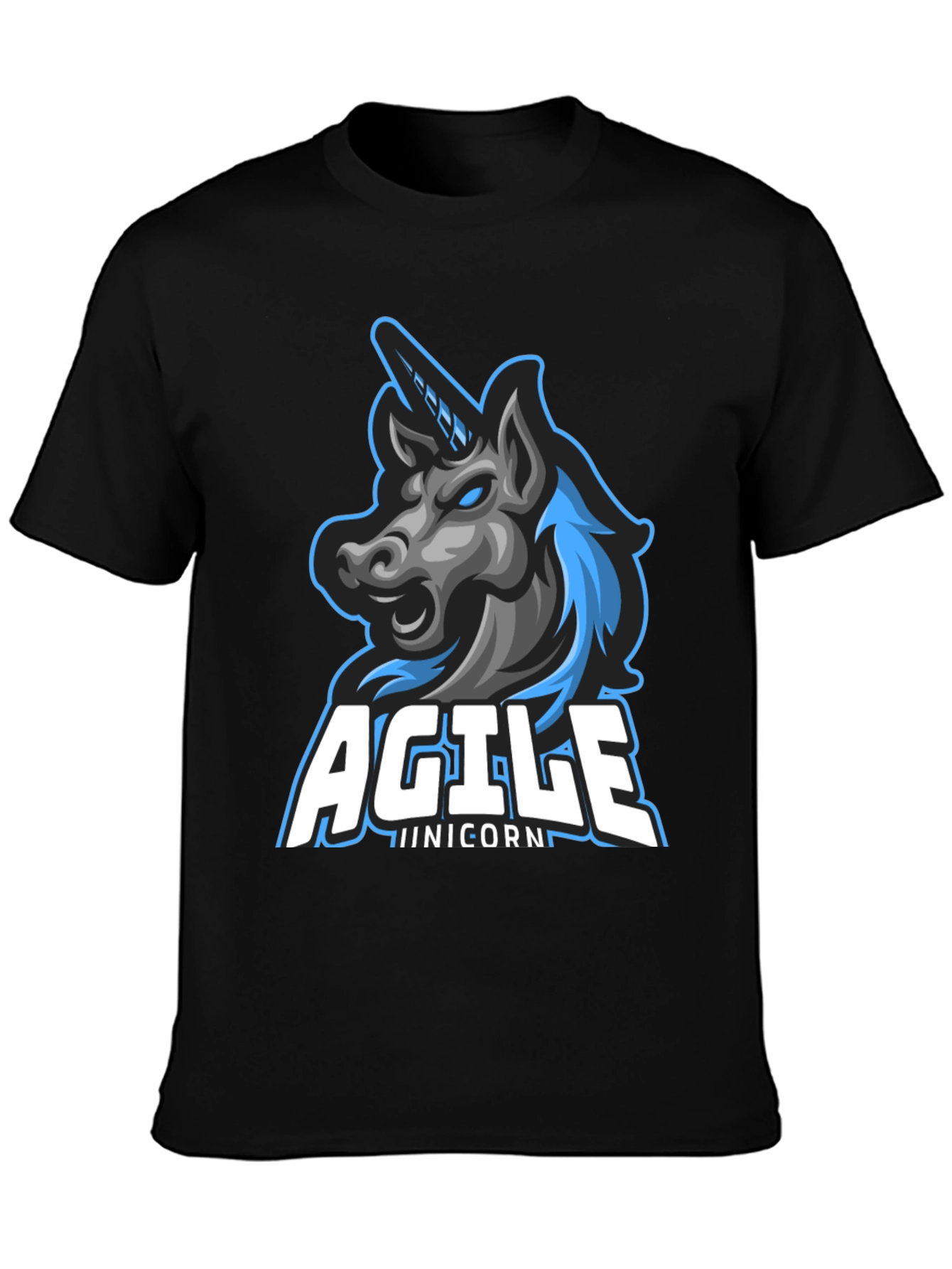 Agile Unicorn T-Shirt - Gamer Style