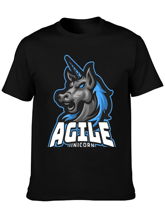 Agile Unicorn T-Shirt - Gamer Style