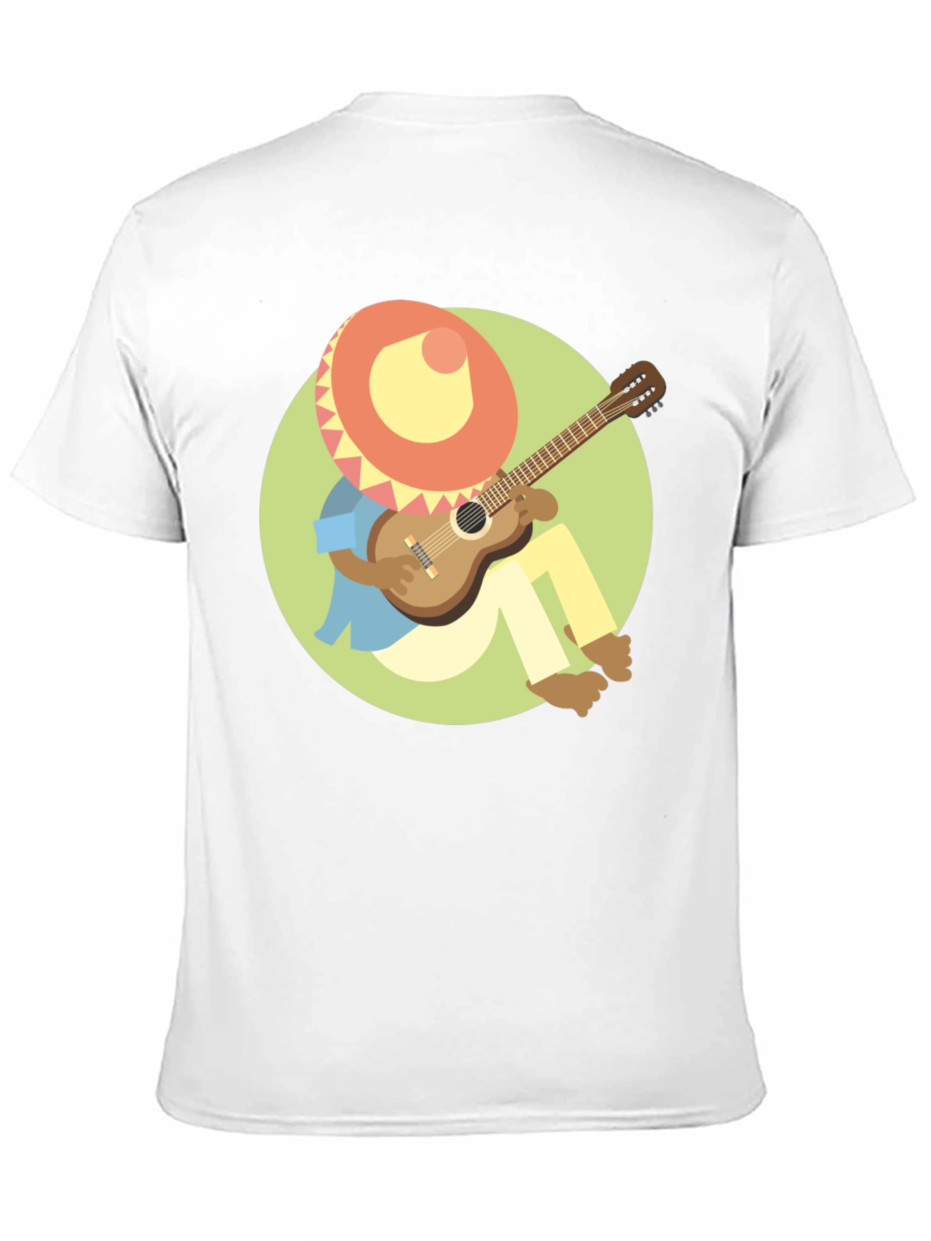 Mariachi Guitar Player Graphic T-Shirt