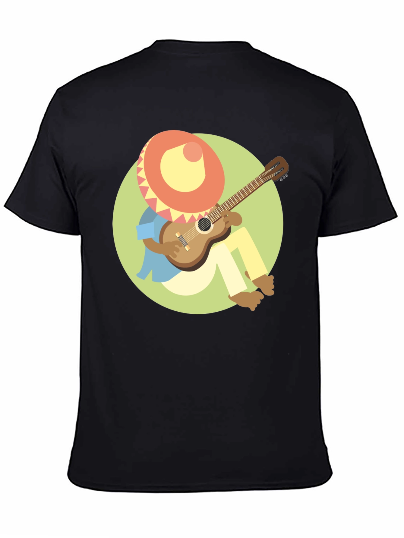 Mariachi Guitar Player Graphic T-Shirt