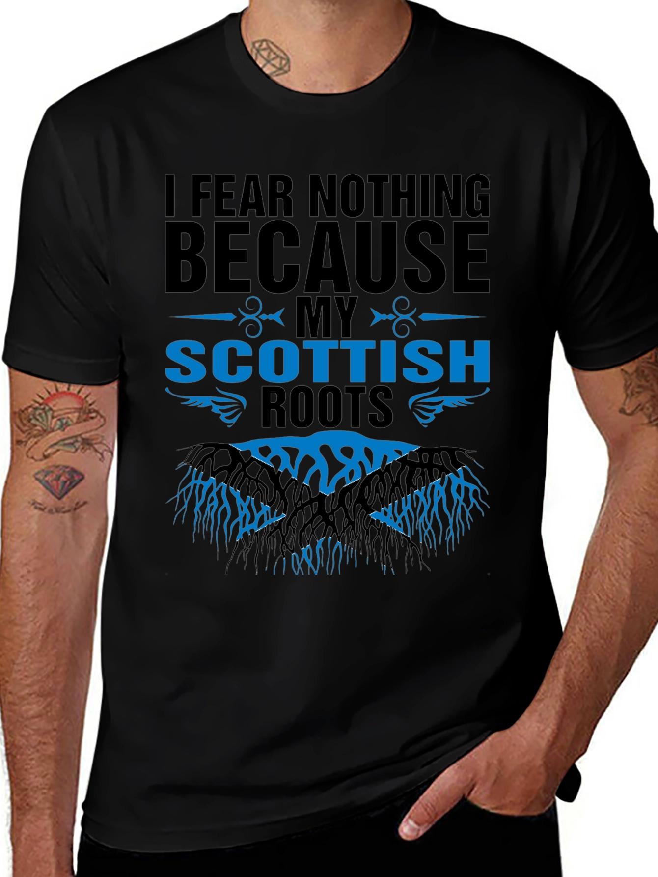 Scottish Roots Graphic Tee - I Fear Nothing