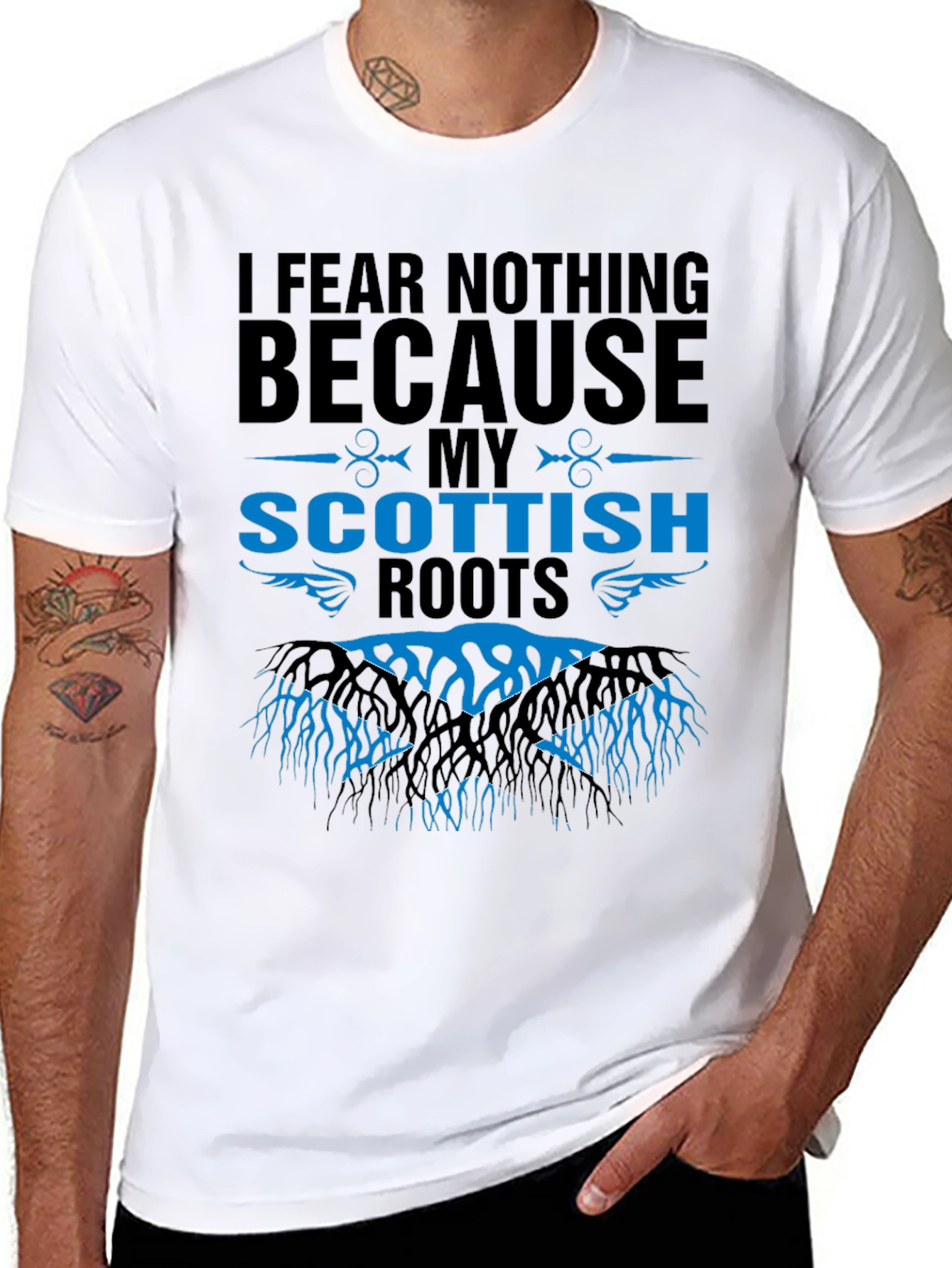 Scottish Roots Graphic Tee - I Fear Nothing