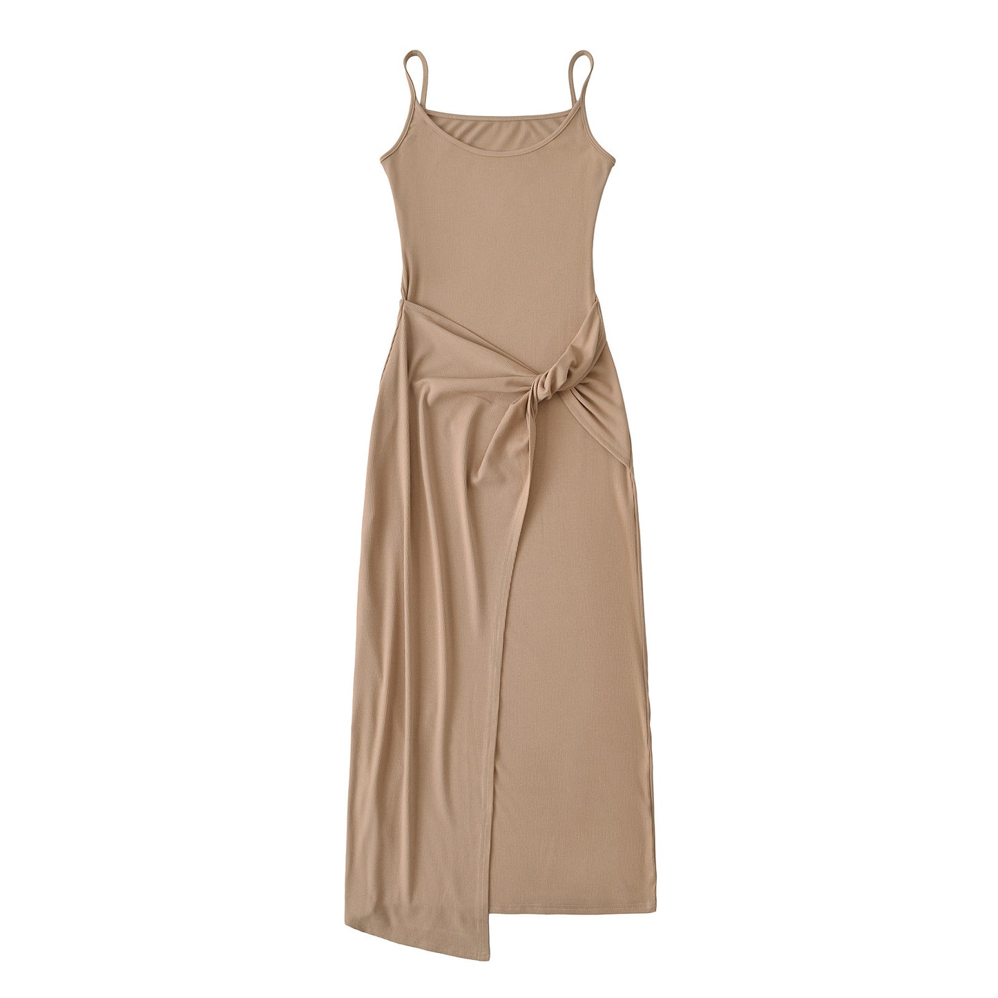 Slim waist twisted dress
