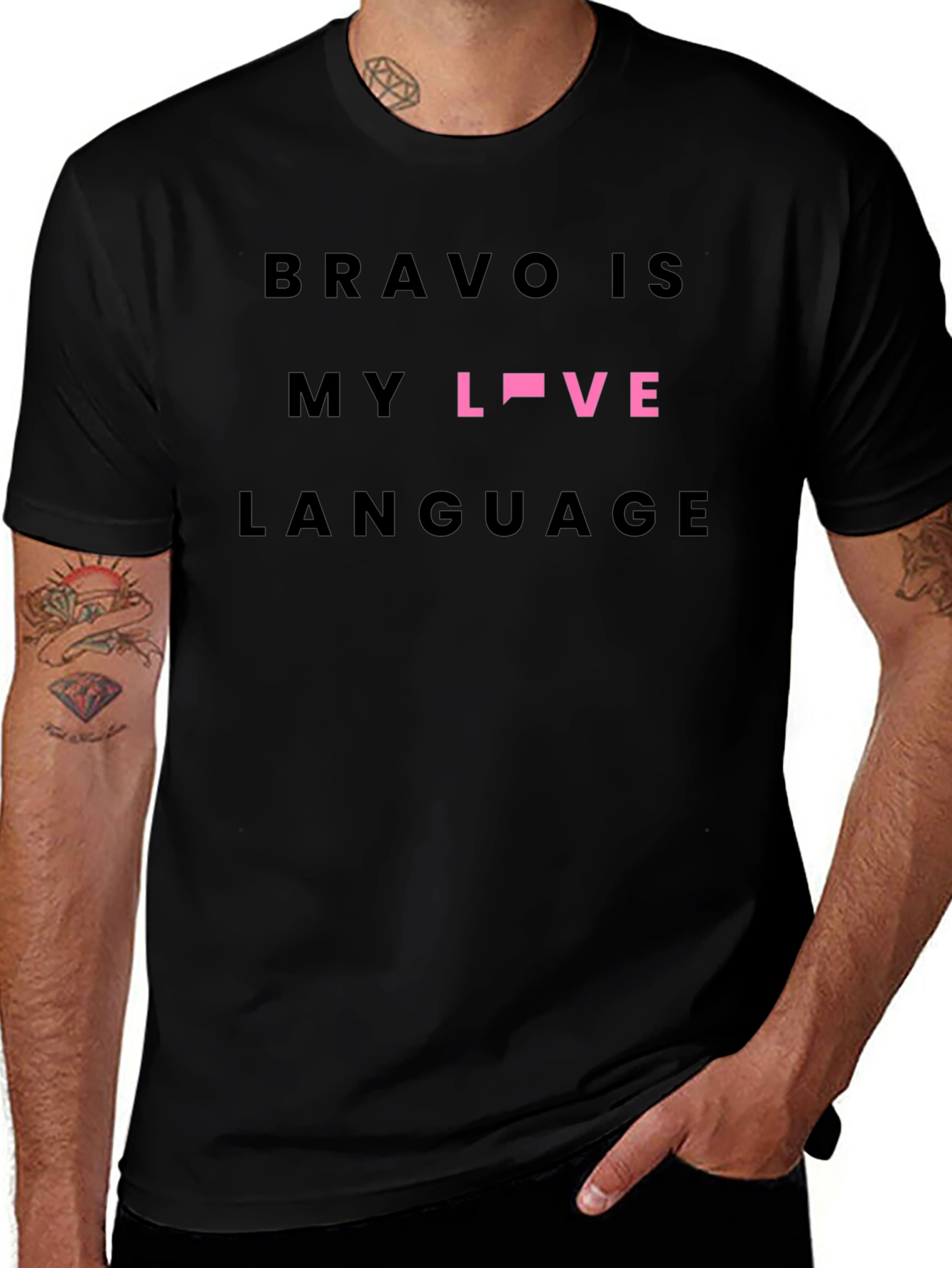 Bravo Is My Love Language T-Shirt