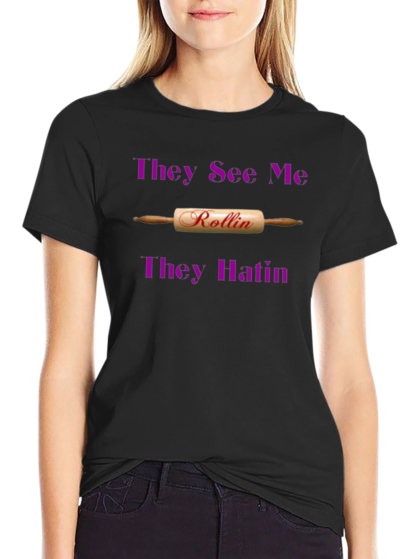 Rollin T-Shirt: Funny Baker Tee