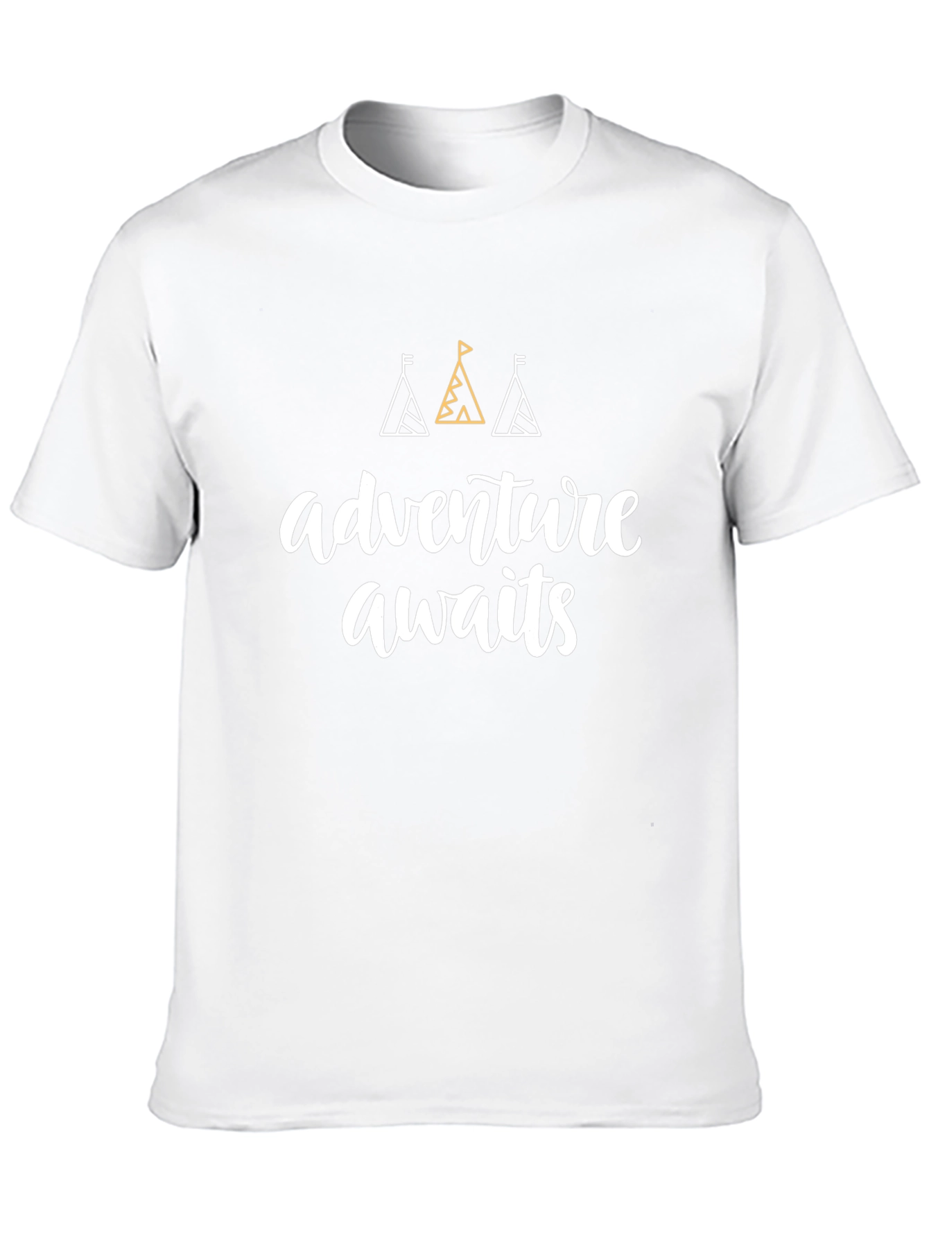 Adventure Awaits Graphic Tee - Unisex Black T-Shirt