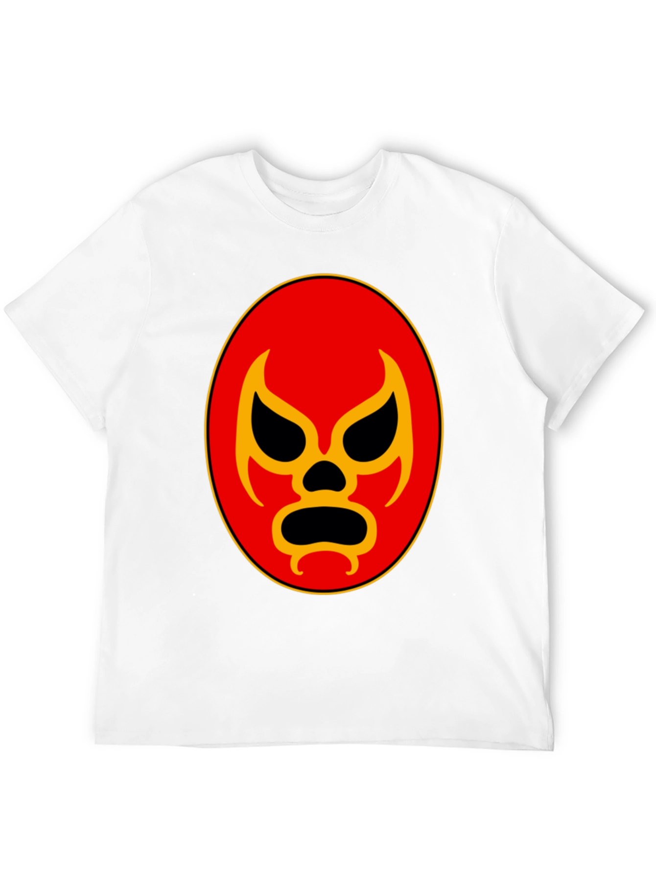 Lucha Libre Mask Graphic Tee - Black