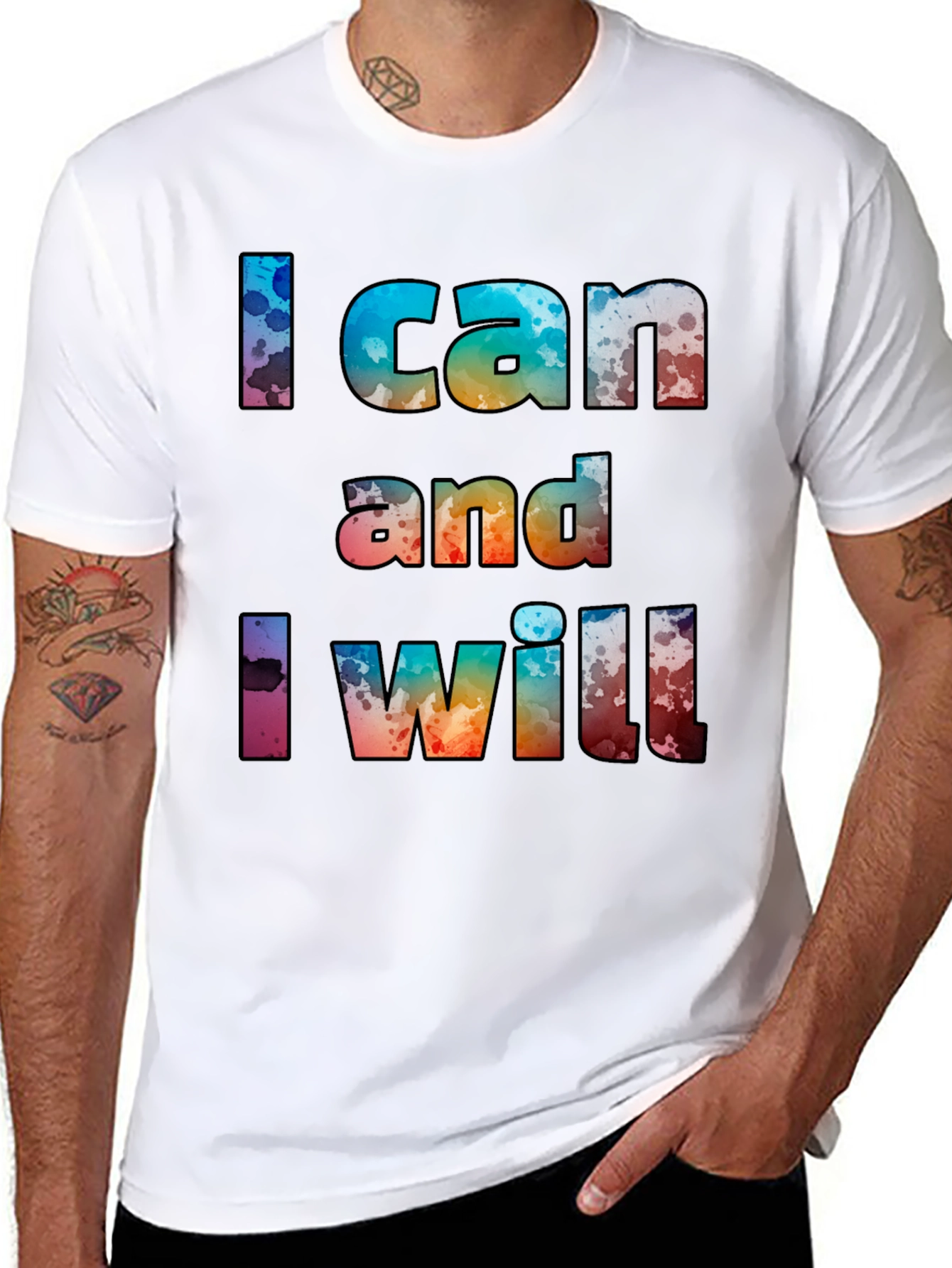 I Can and I Will Graphic T-Shirt