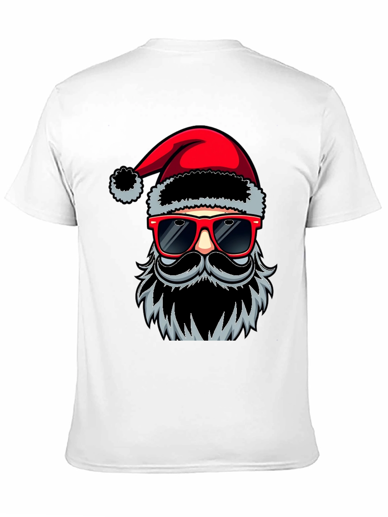 Cool Santa T-Shirt: Holiday Humor in Style