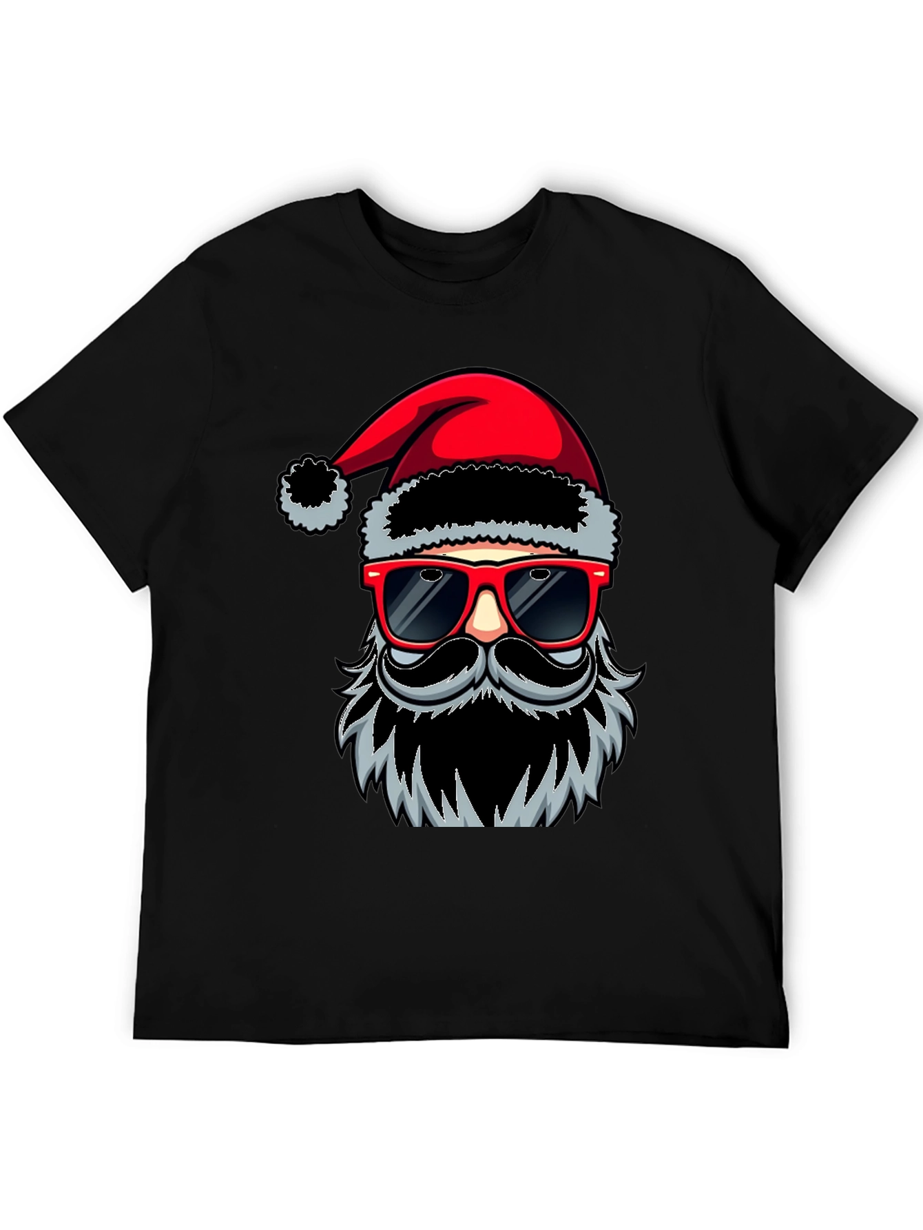 Cool Santa T-Shirt: Holiday Humor in Style