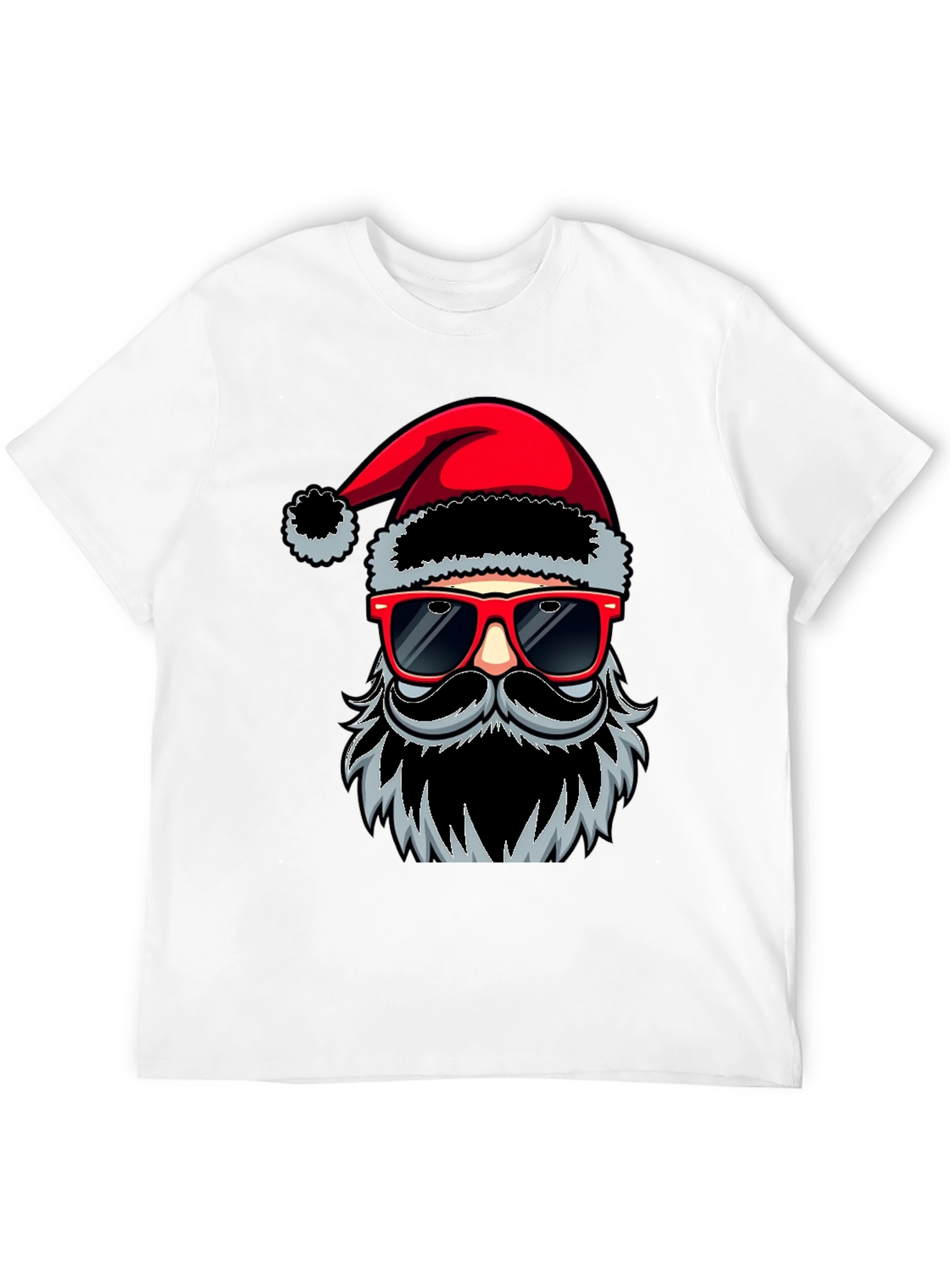 Cool Santa T-Shirt: Holiday Humor in Style