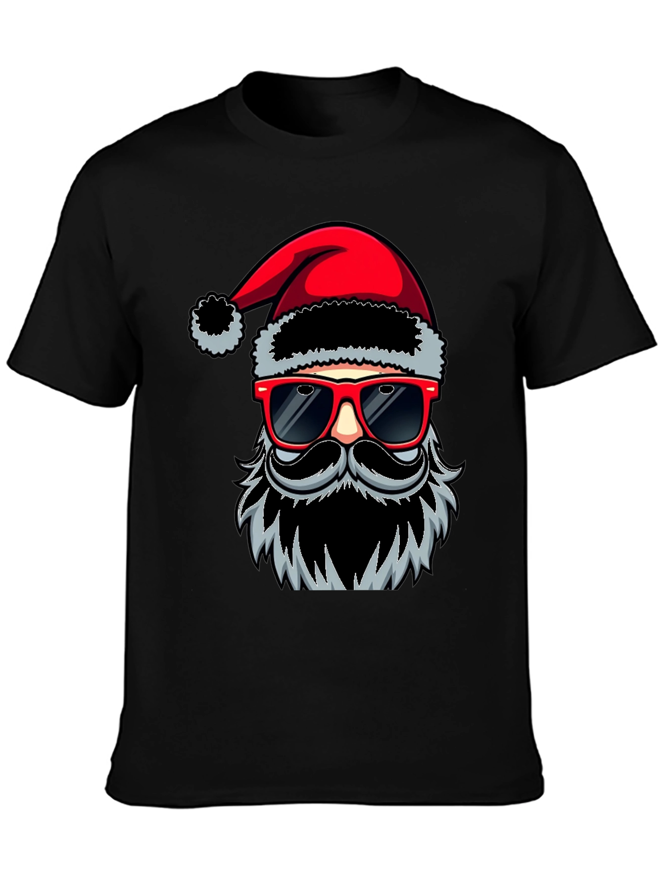 Cool Santa T-Shirt: Holiday Humor in Style